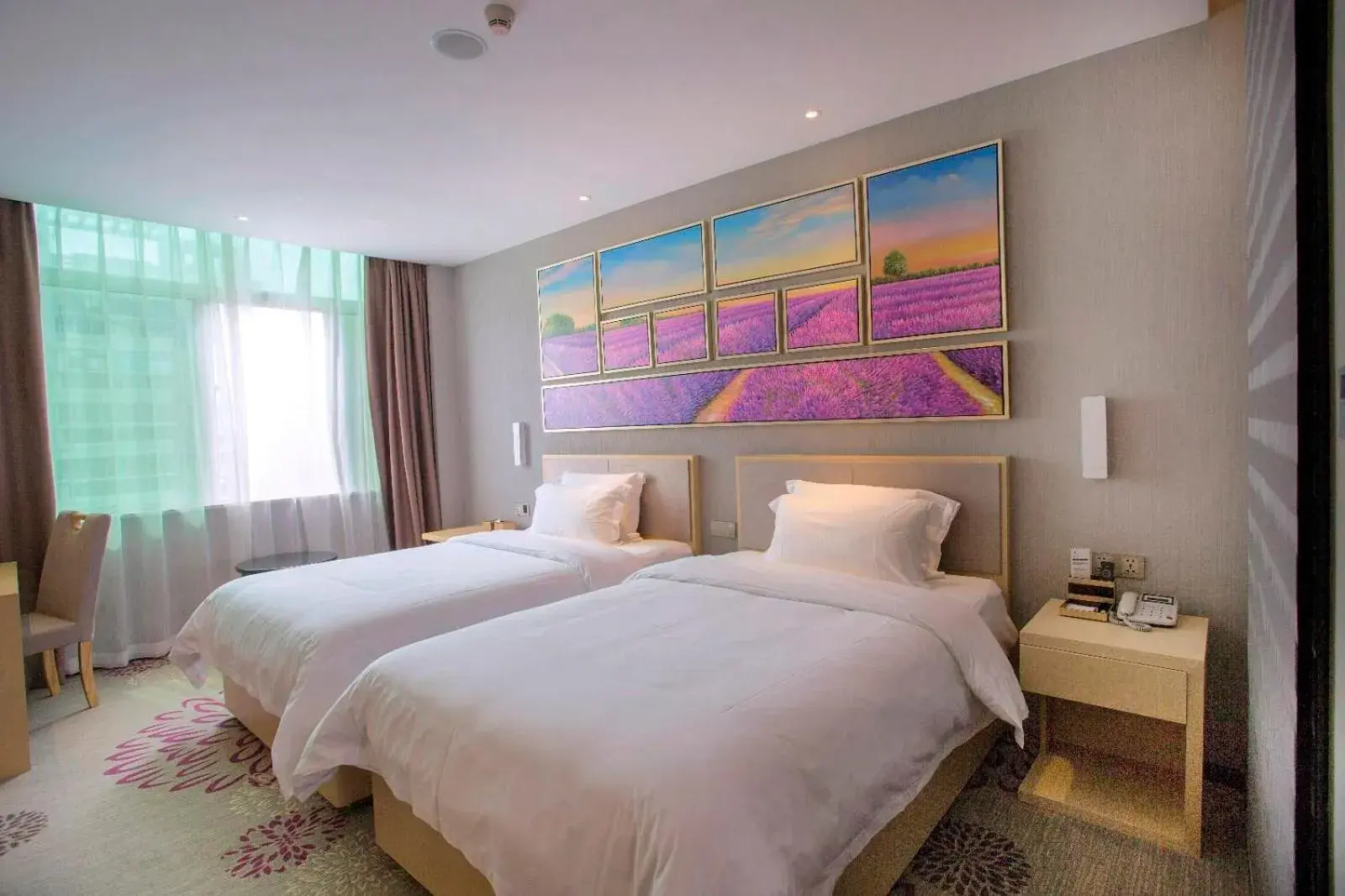Bed in Lavande Hotel (Xinyi Fuhai Building Branch) Bed in Lavande Hotel (Xinyi Fuhai Building Branch)
