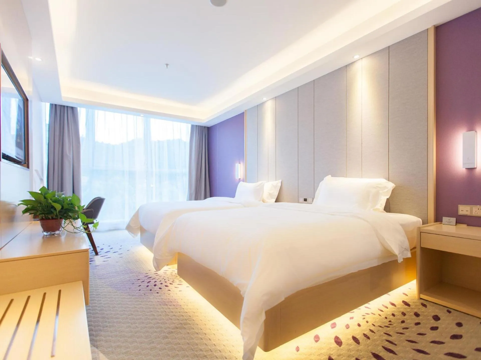 Bed in Lavande Hotel (Chengde Mountain Resort Waiba Temple Branch)