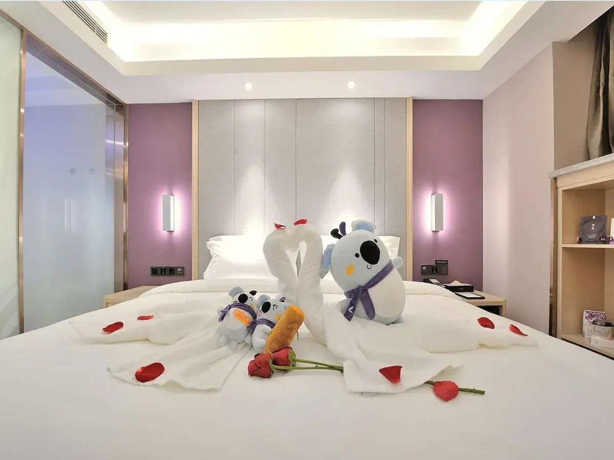 Bed in Lavande Hotel (Siping Wanda Plaza Branch) Bed in Lavande Hotel (Siping Wanda Plaza Branch)