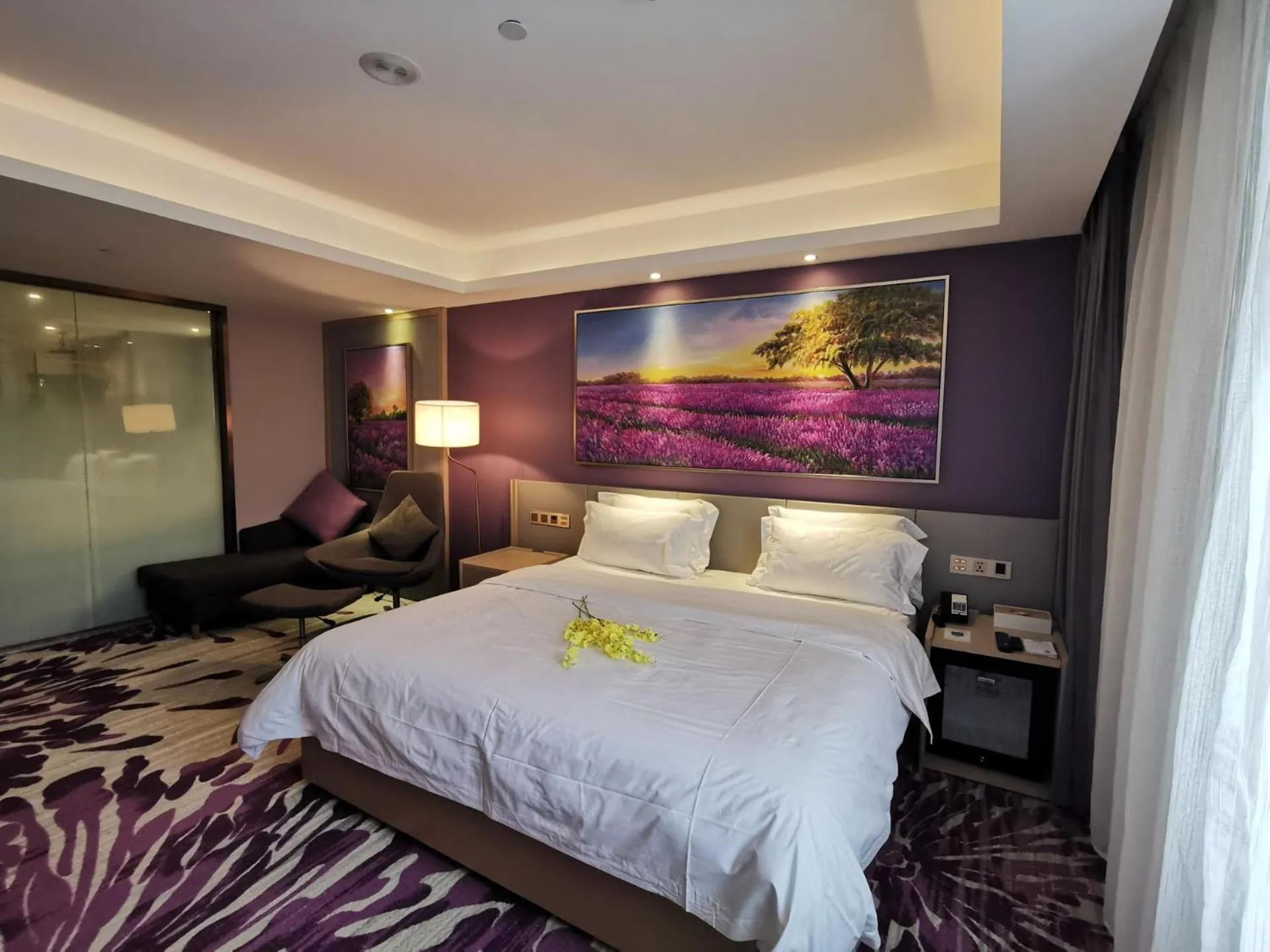 Bed in Lavande Hotel (Changchun Yiqi Branch)