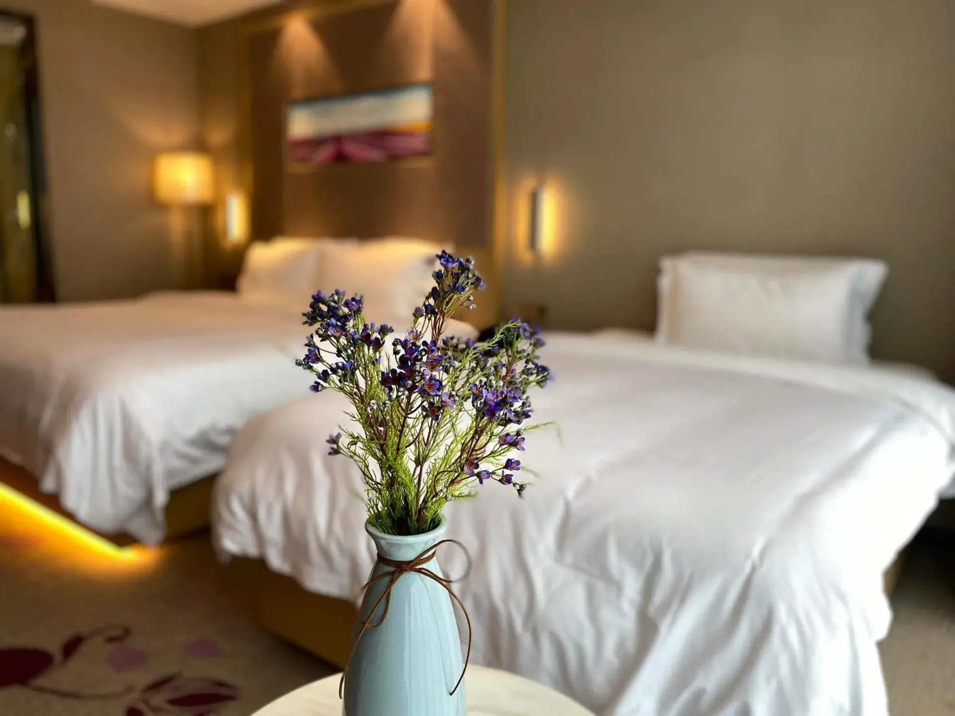 Bed in Lavande Hotel (Ganzhou Railway Station Branch) Bed in Lavande Hotel (Ganzhou Railway Station Branch)