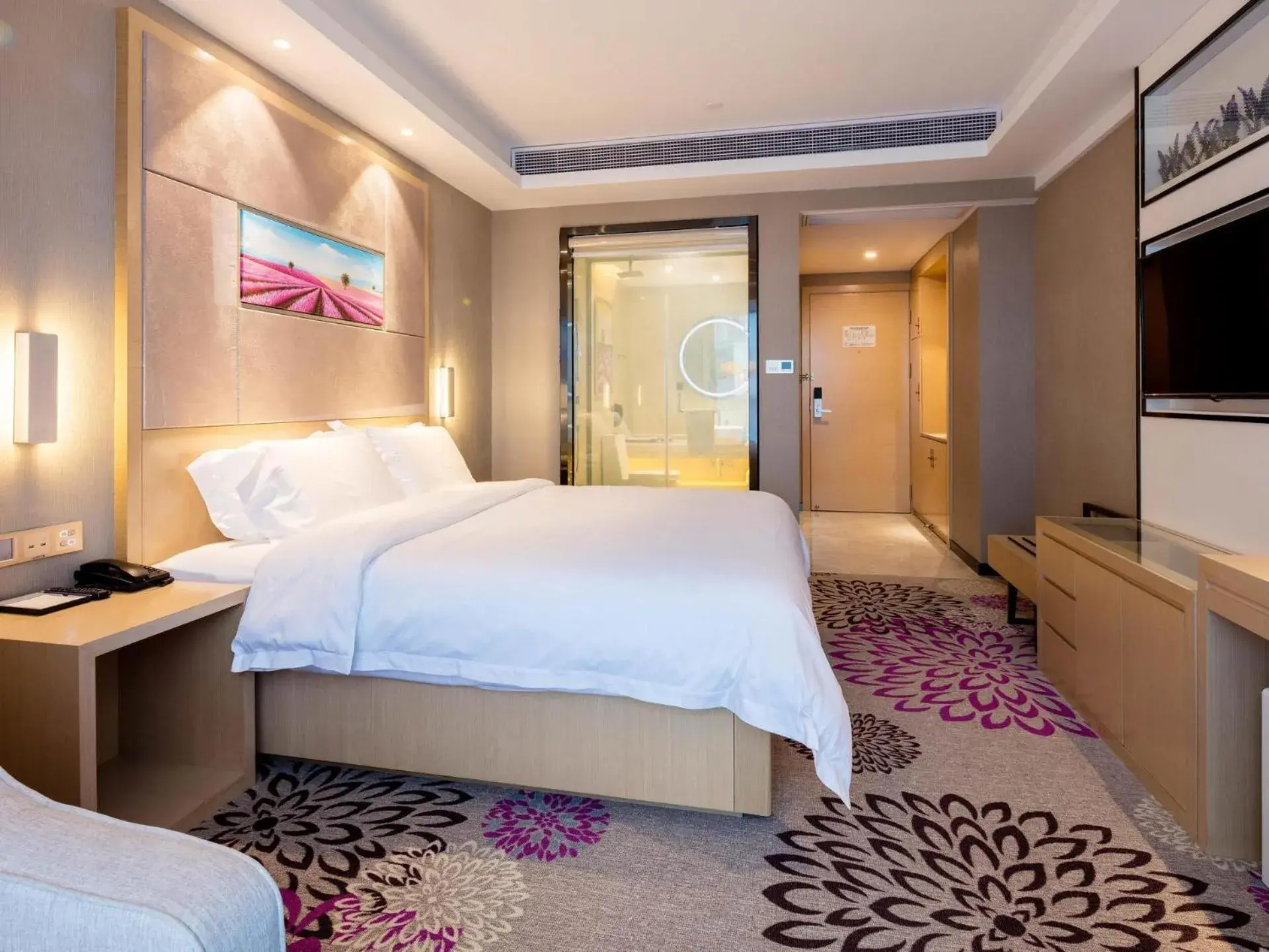 Bed in Lavande Hotel (Ganzhou Railway Station Branch) Bed in Lavande Hotel (Ganzhou Railway Station Branch)