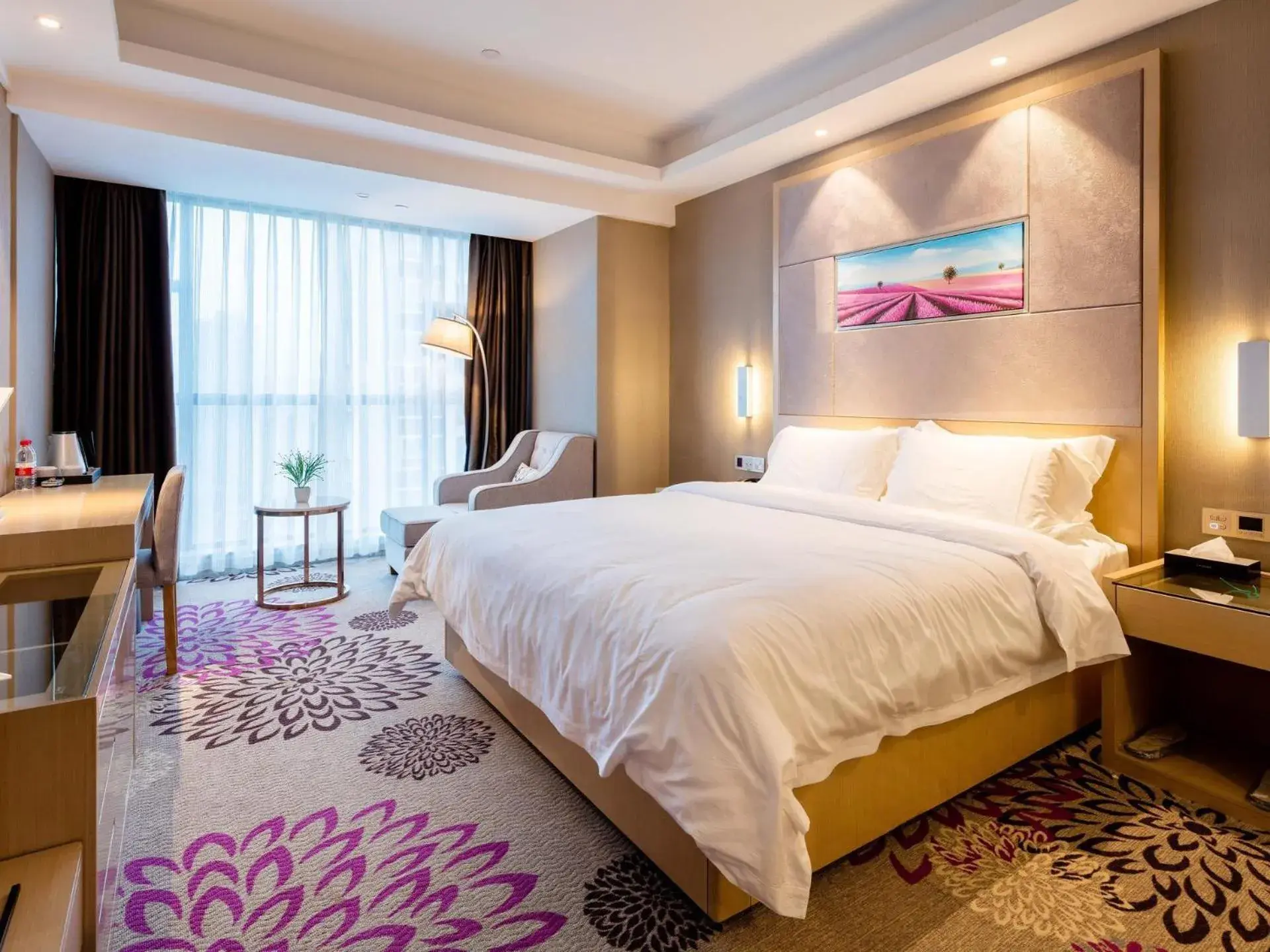 Bed in Lavande Hotel (Ganzhou Railway Station Branch) Bed in Lavande Hotel (Ganzhou Railway Station Branch)