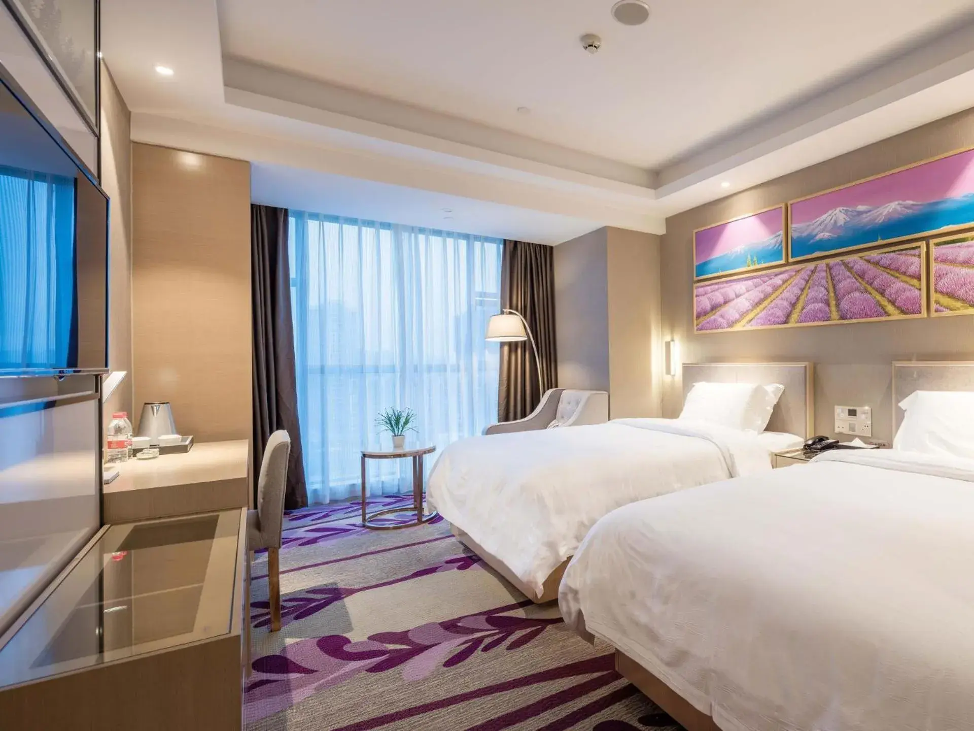 Bed in Lavande Hotel (Ganzhou Railway Station Branch) Bed in Lavande Hotel (Ganzhou Railway Station Branch)