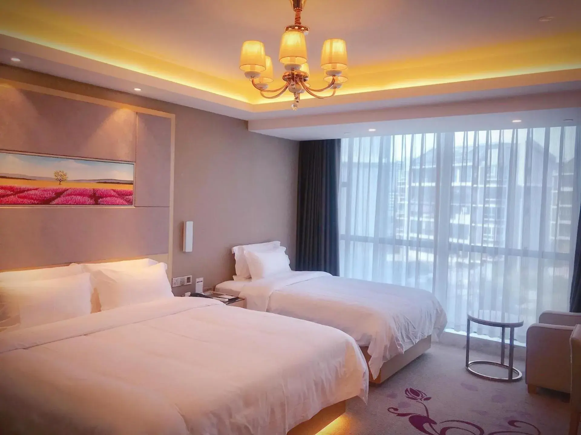 Bed in Lavande Hotel (Ganzhou Railway Station Branch) Bed in Lavande Hotel (Ganzhou Railway Station Branch)