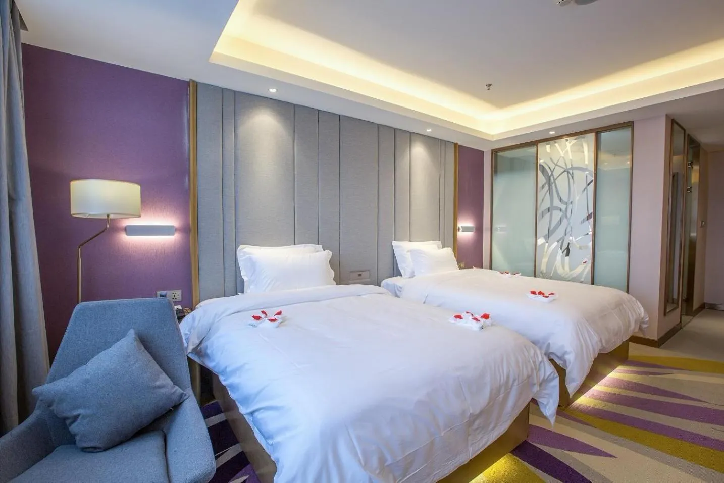 Bed in Lavande Hotel (Fuzhou Wanda Branch)