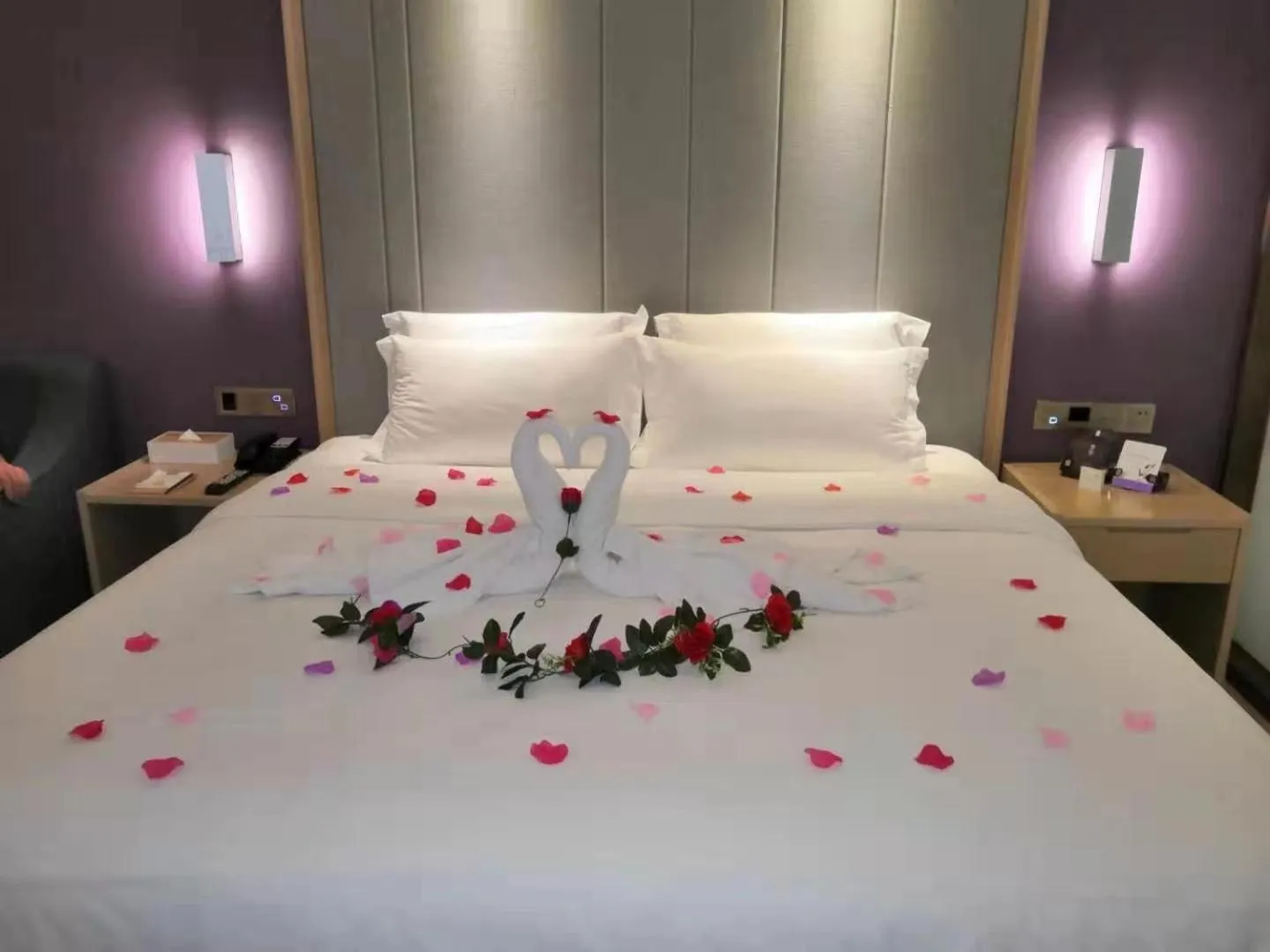 Bed in Lavande Hotel (Fuzhou Wanda Branch)