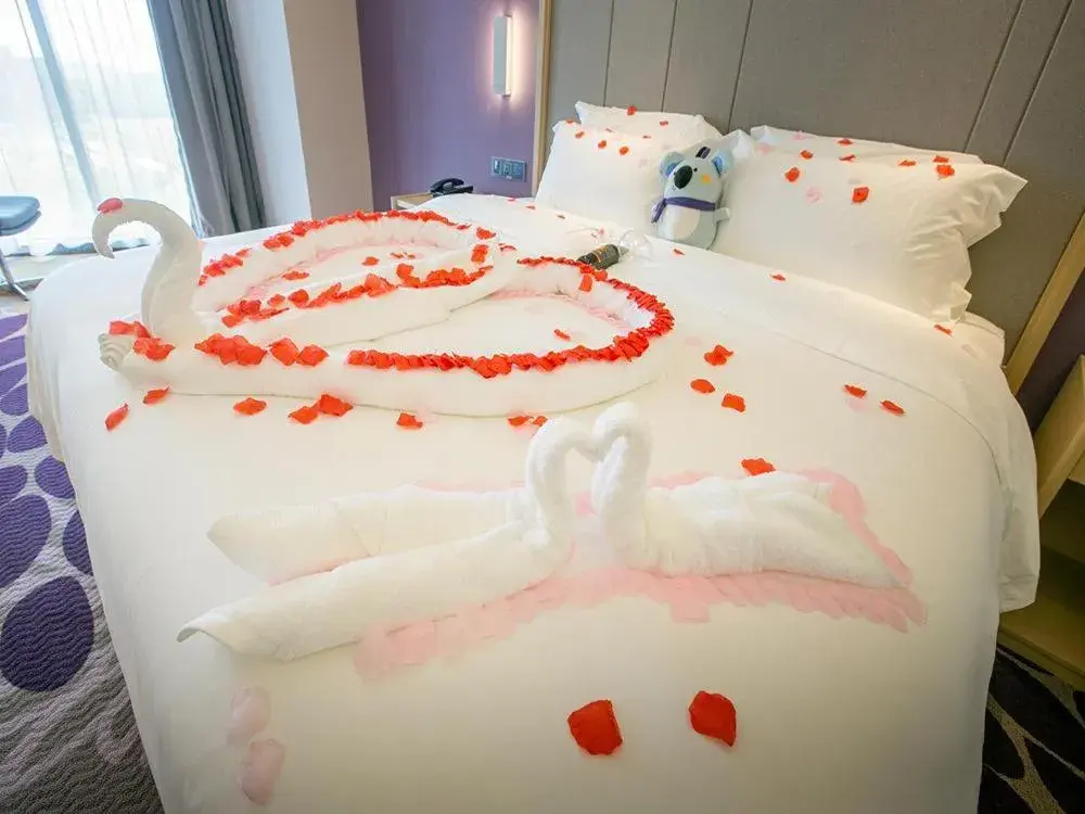 Bed in Lavande Hotel (Nanchang Qianhu Avenue Nanchang Univercity Branch) Bed in Lavande Hotel (Nanchang Qianhu Avenue Nanchang Univercity Branch)