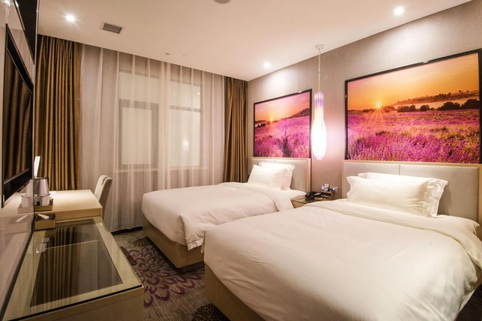 Bed in Lavande Hotel (Liupanshui Ancient Town Branch)