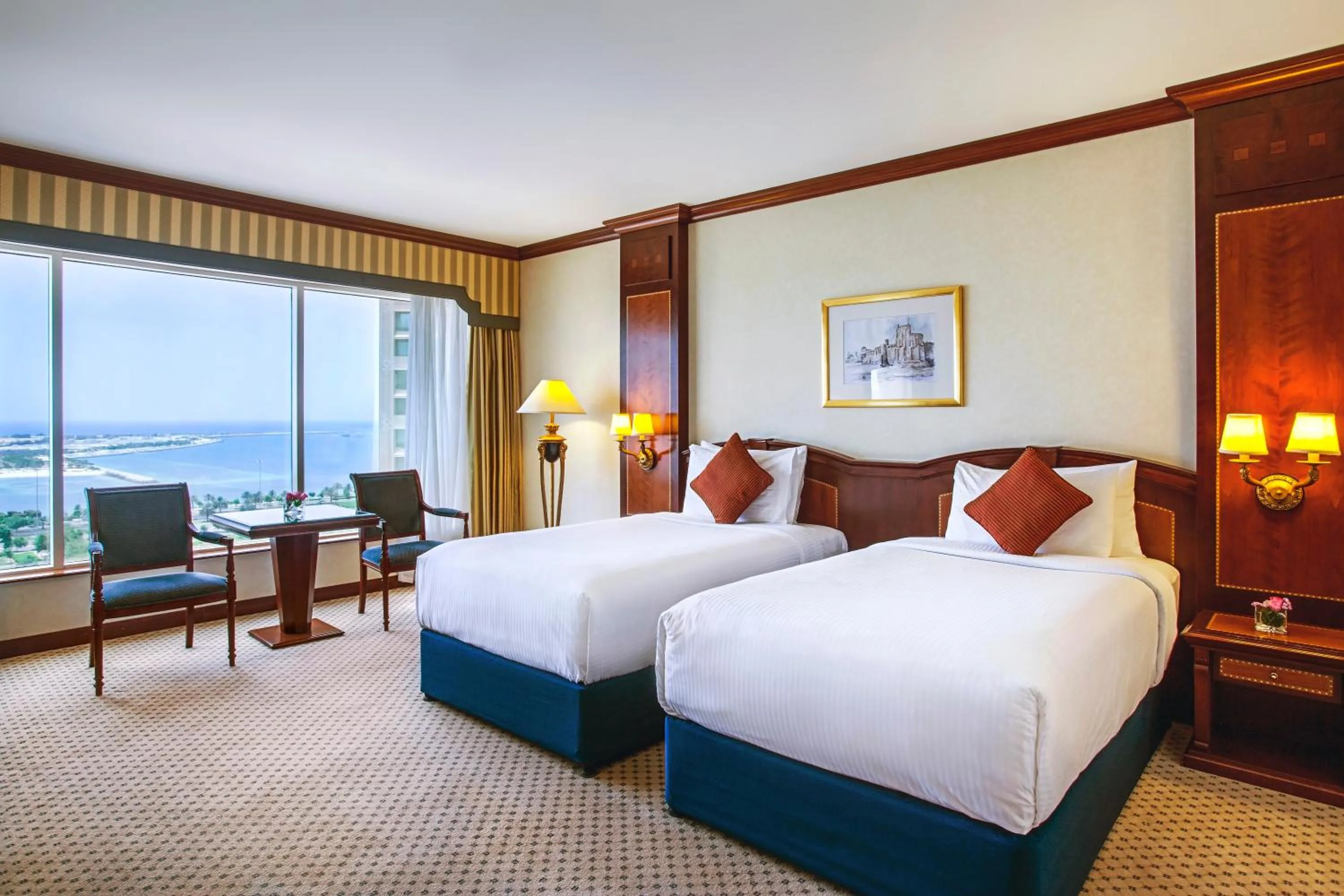 Bedroom in Corniche Hotel Abu Dhabi