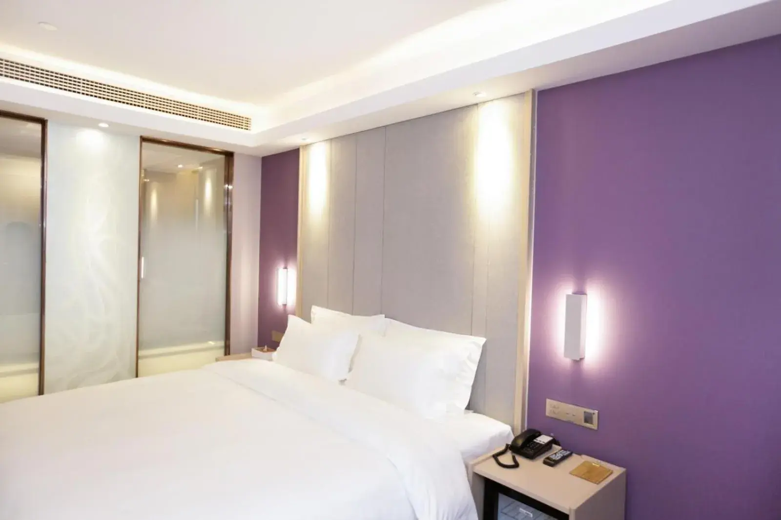 Bed in Lavande Hotel (Jingdezhen Taoxichuan Creative Square Branch) Bed in Lavande Hotel (Jingdezhen Taoxichuan Creative Square Branch)