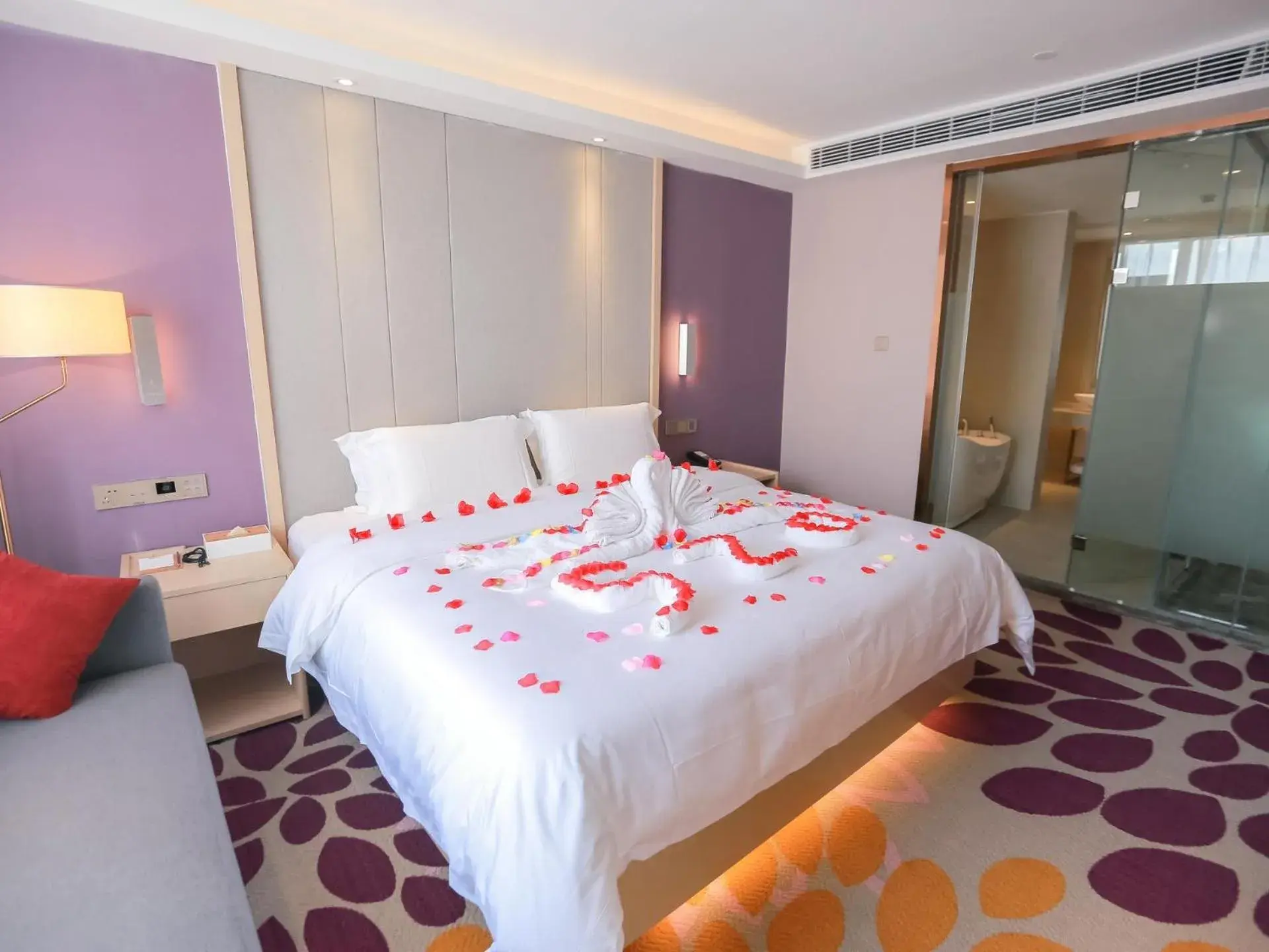 Bed in Lavande Hotel (Gaozhou Chengdong Bus Station Branch) Bed in Lavande Hotel (Gaozhou Chengdong Bus Station Branch)