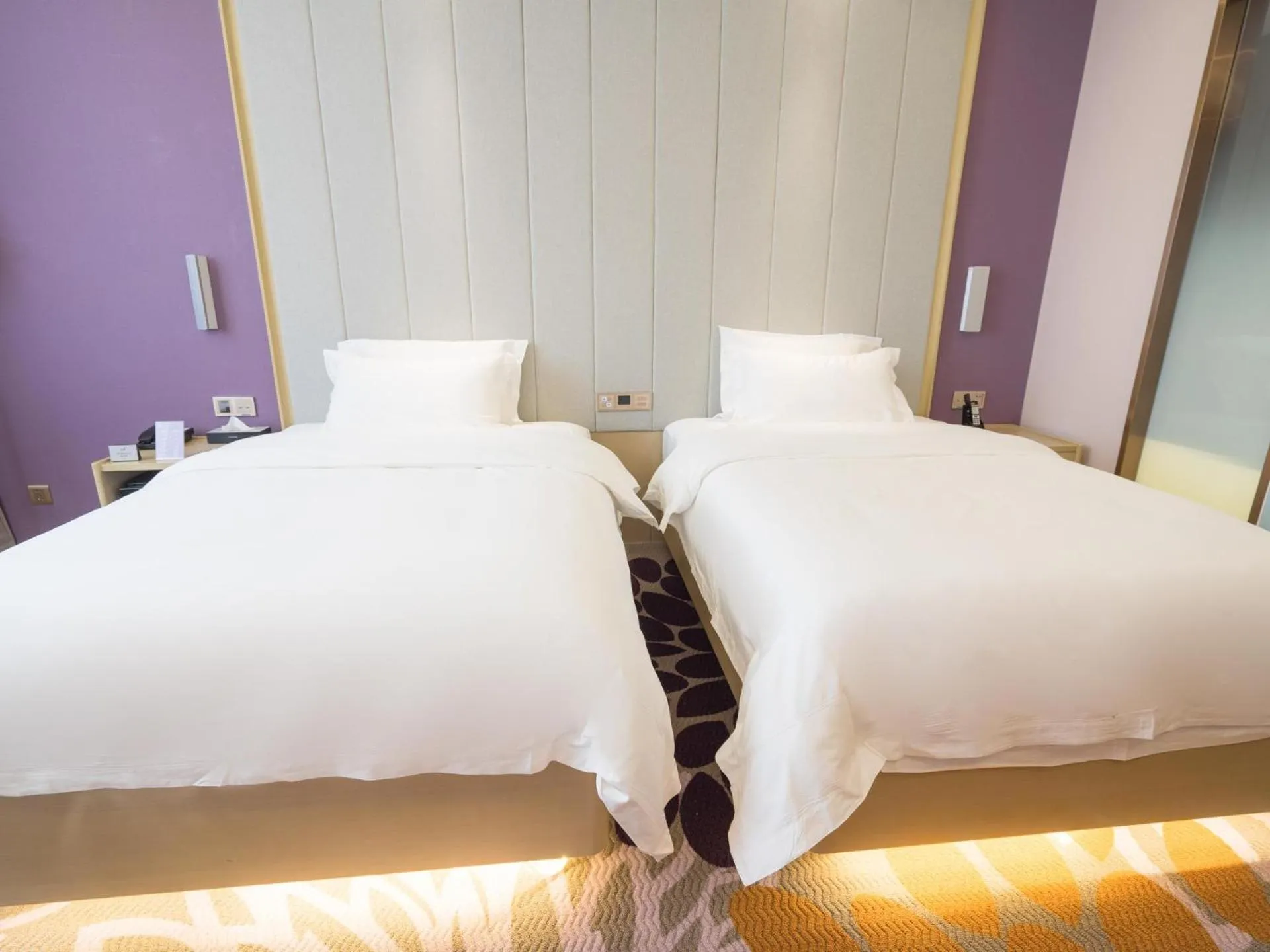 Bed in Lavande Hotel(Macheng High-speed Station Branch)