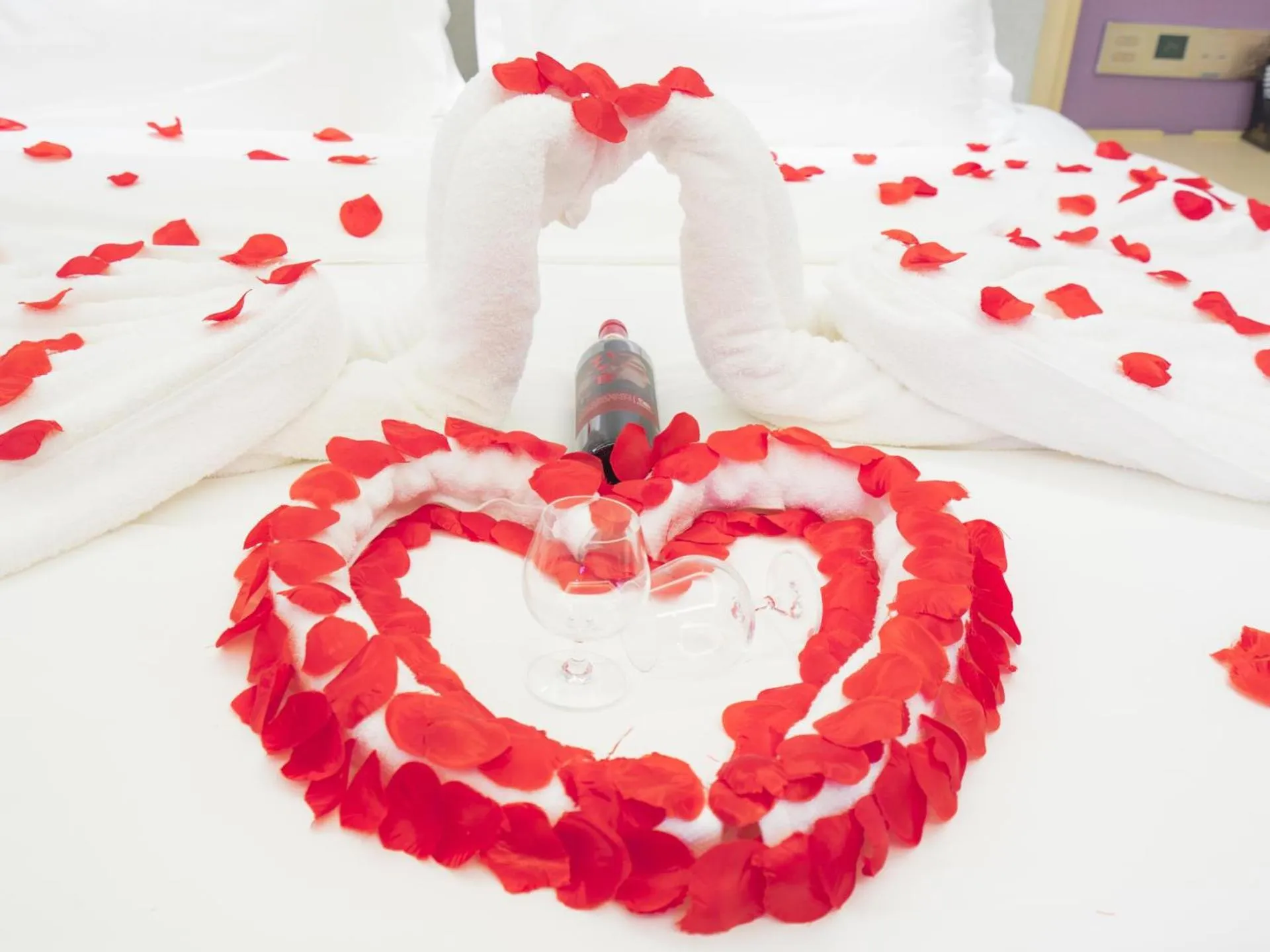 Bed in Lavande Hotel(Macheng High-speed Station Branch)