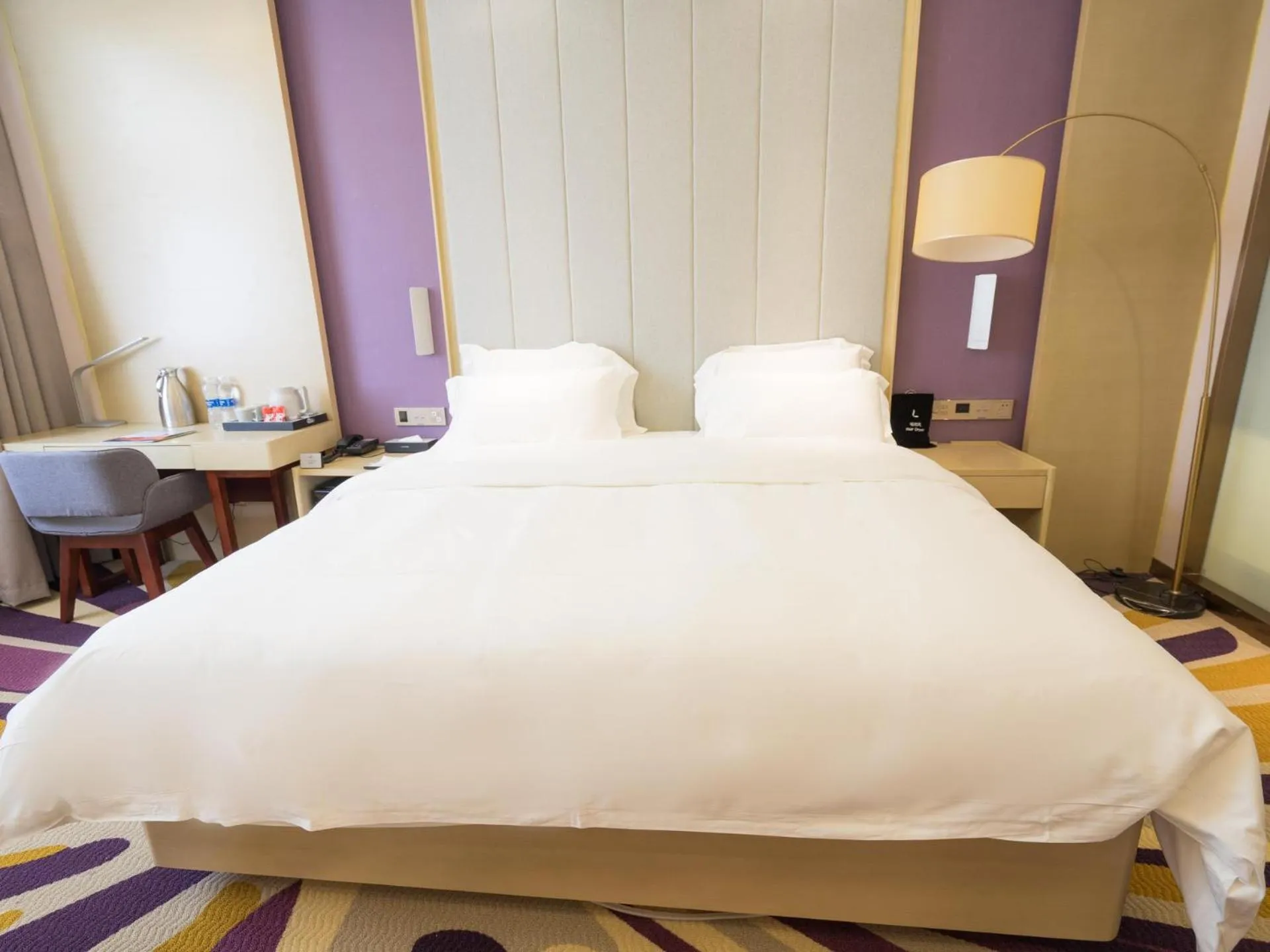 Bed in Lavande Hotel(Macheng High-speed Station Branch)