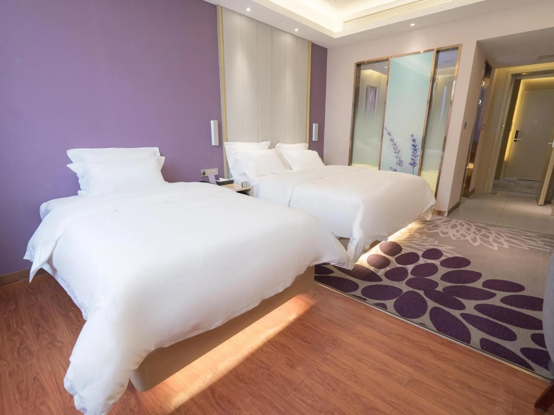 Bed in Lavande Hotel(Macheng High-speed Station Branch)