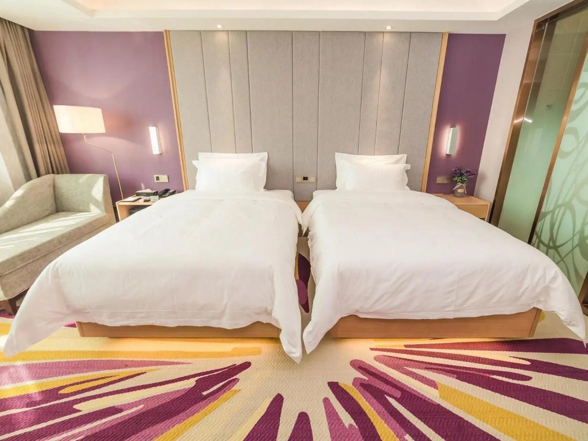 Bed in Lavande Hotel (Binzhou Huanghe 8th Road, People's Hospital Branch) Bed in Lavande Hotel (Binzhou Huanghe 8th Road, People's Hospital Branch)