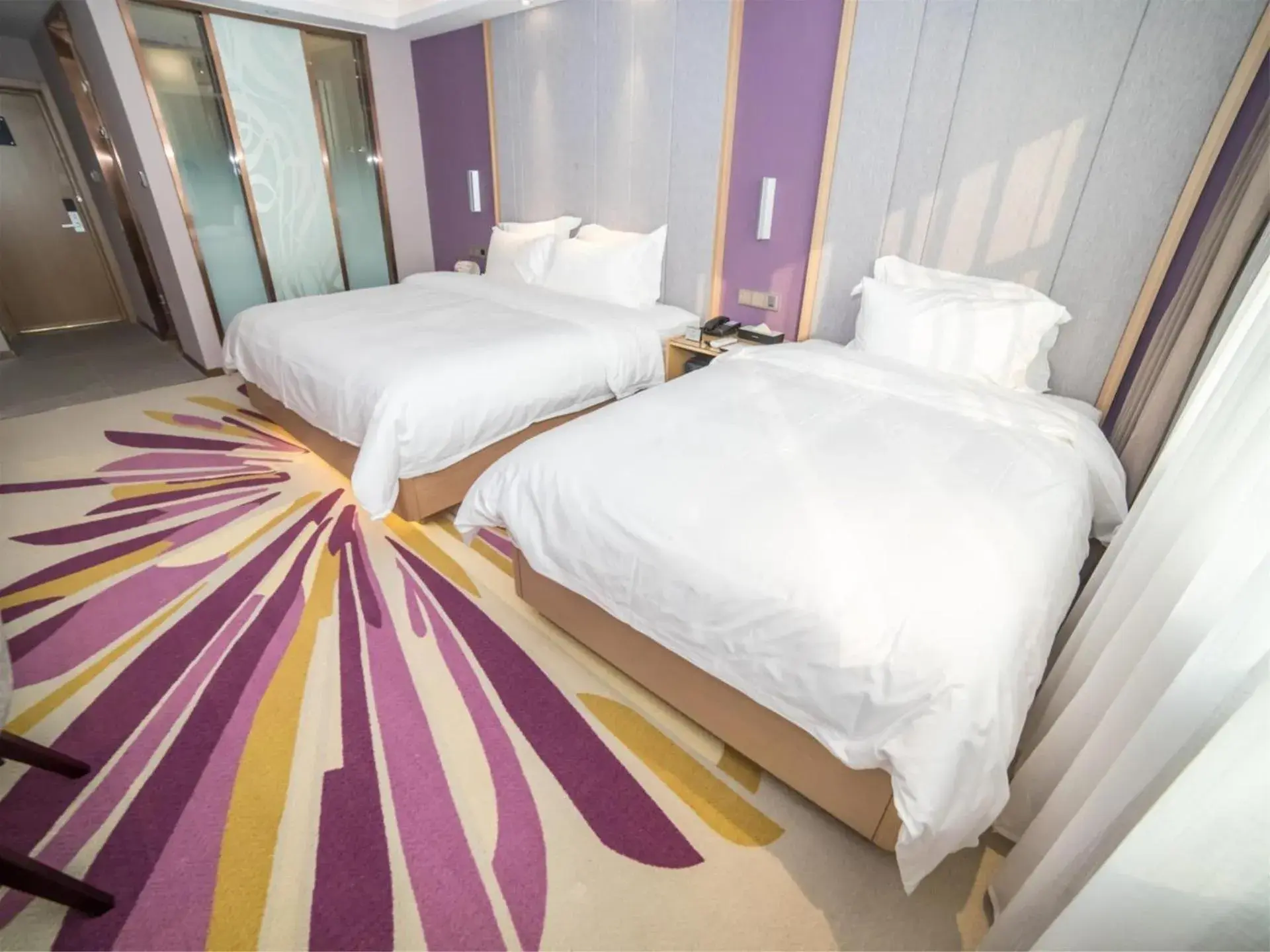 Bed in Lavande Hotel (Binzhou Huanghe 8th Road, People's Hospital Branch) Bed in Lavande Hotel (Binzhou Huanghe 8th Road, People's Hospital Branch)