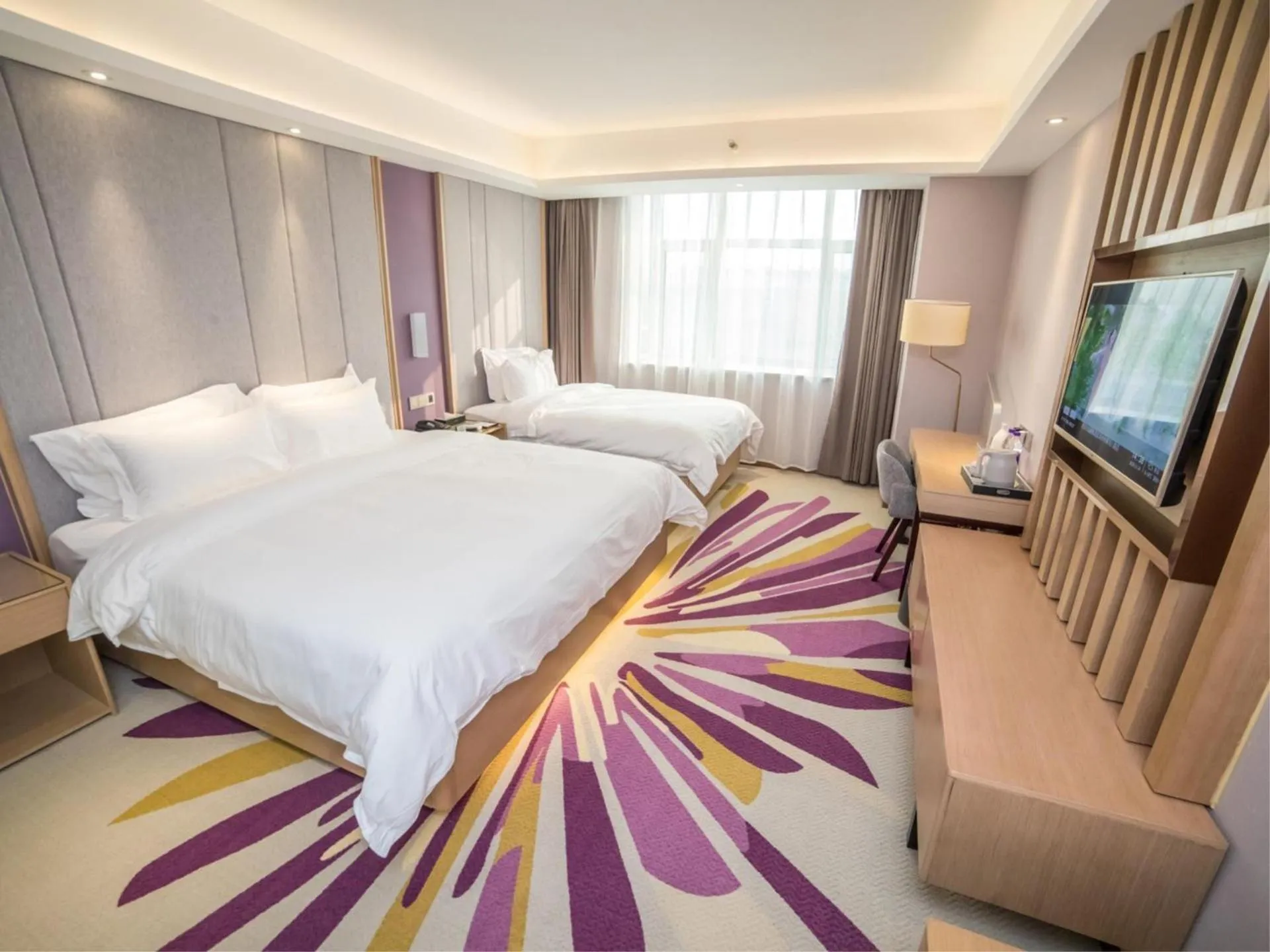 Bed in Lavande Hotel (Binzhou Huanghe 8th Road, People's Hospital Branch)