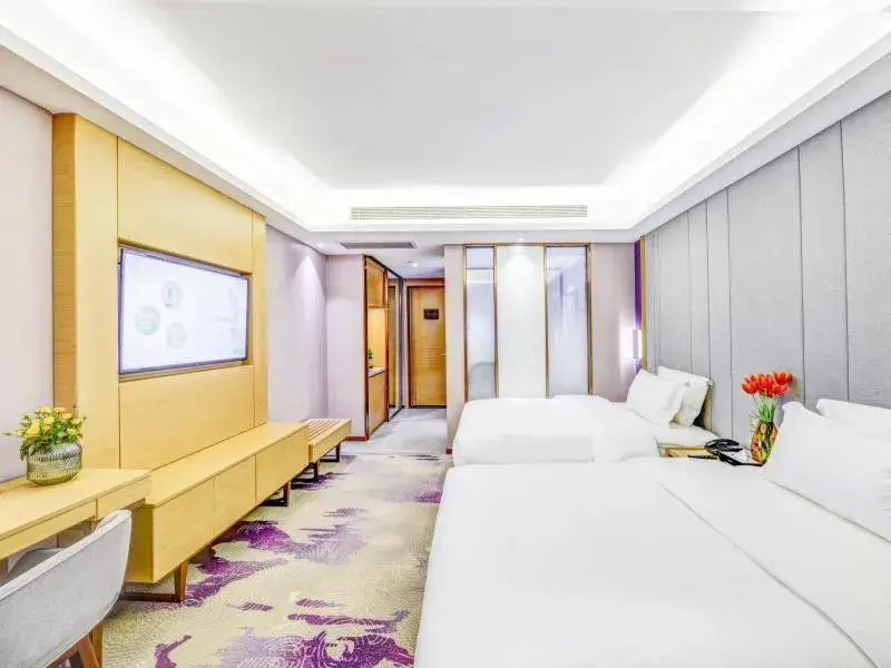 Bed in Lavande Hotel (Shenyang Olympic Center Wanda Branch) Bed in Lavande Hotel (Shenyang Olympic Center Wanda Branch)