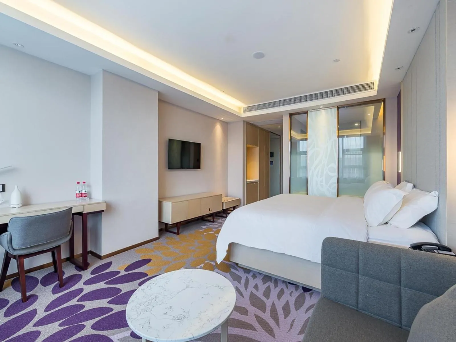 Bed in Lavande Hotel Xuzhou Junsheng Plaza