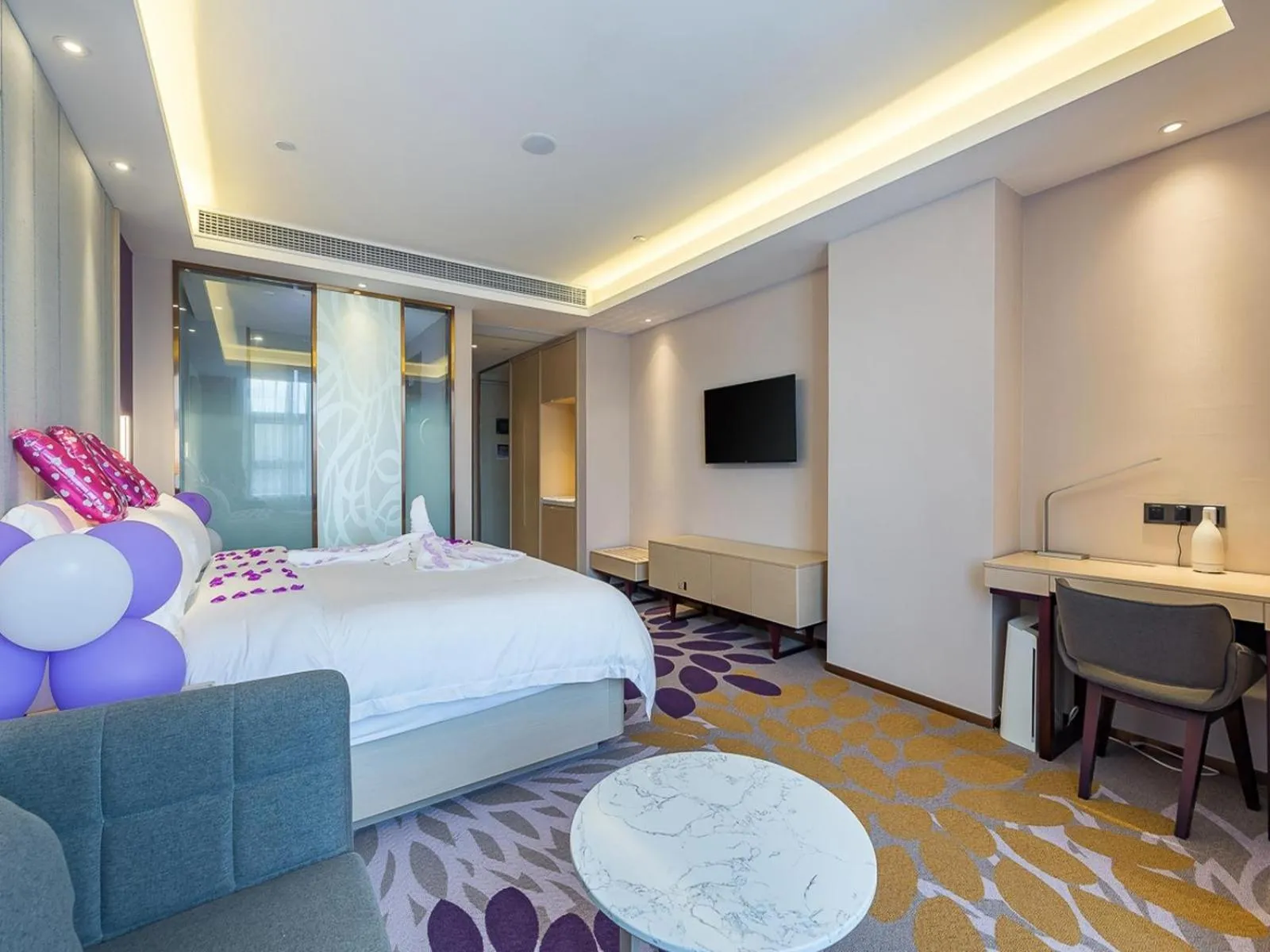 Bed in Lavande Hotel Xuzhou Junsheng Plaza