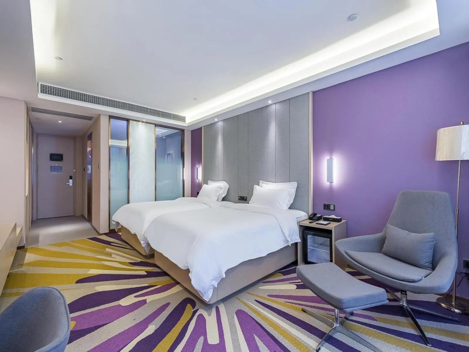 Bed in Lavande Hotel Xuzhou Junsheng Plaza