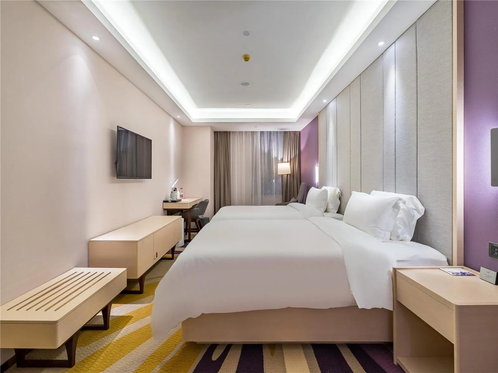 Bed in Lavande Hotel Xuzhou Junsheng Plaza
