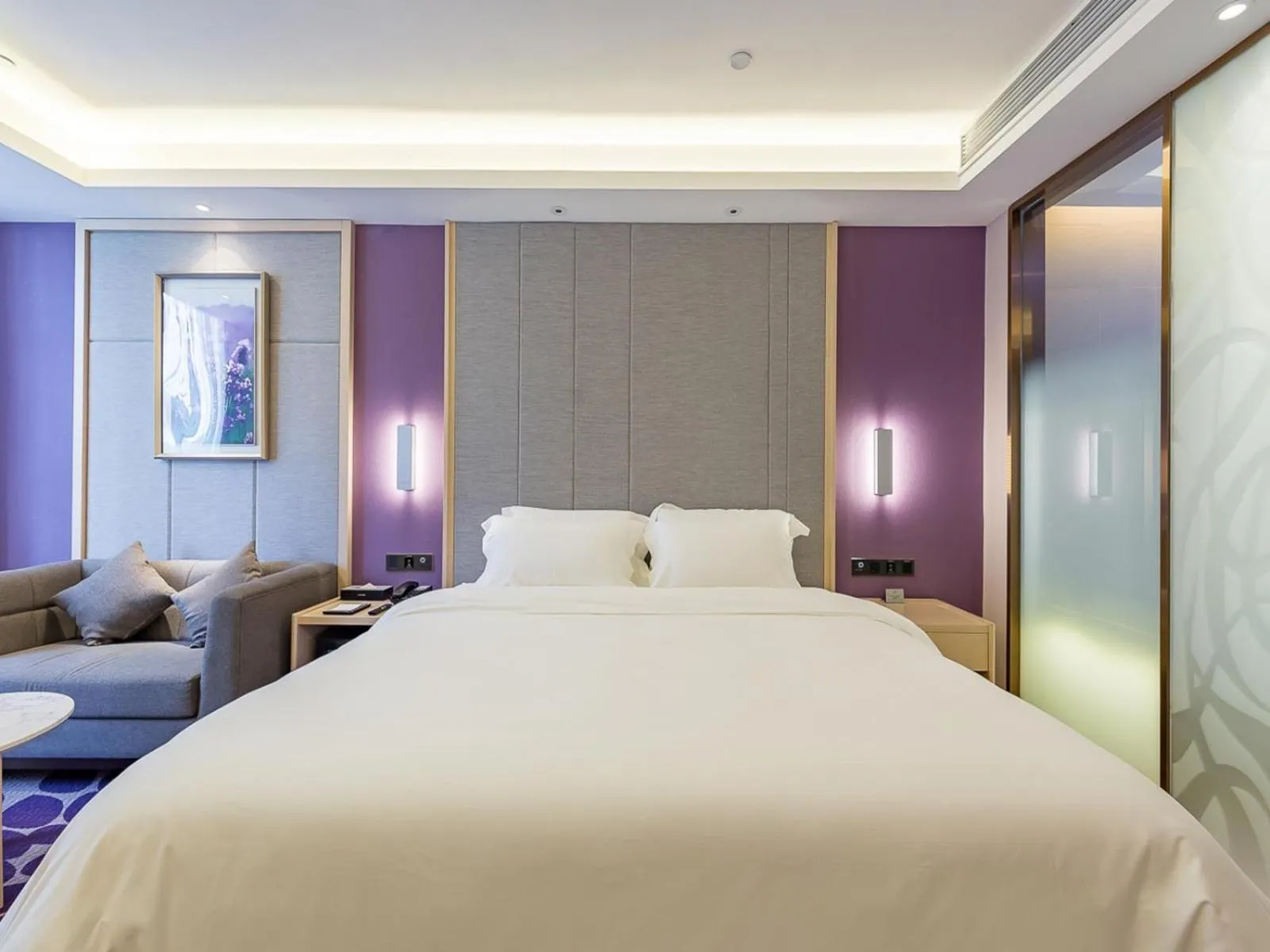 Bed in Lavande Hotel Xuzhou Junsheng Plaza