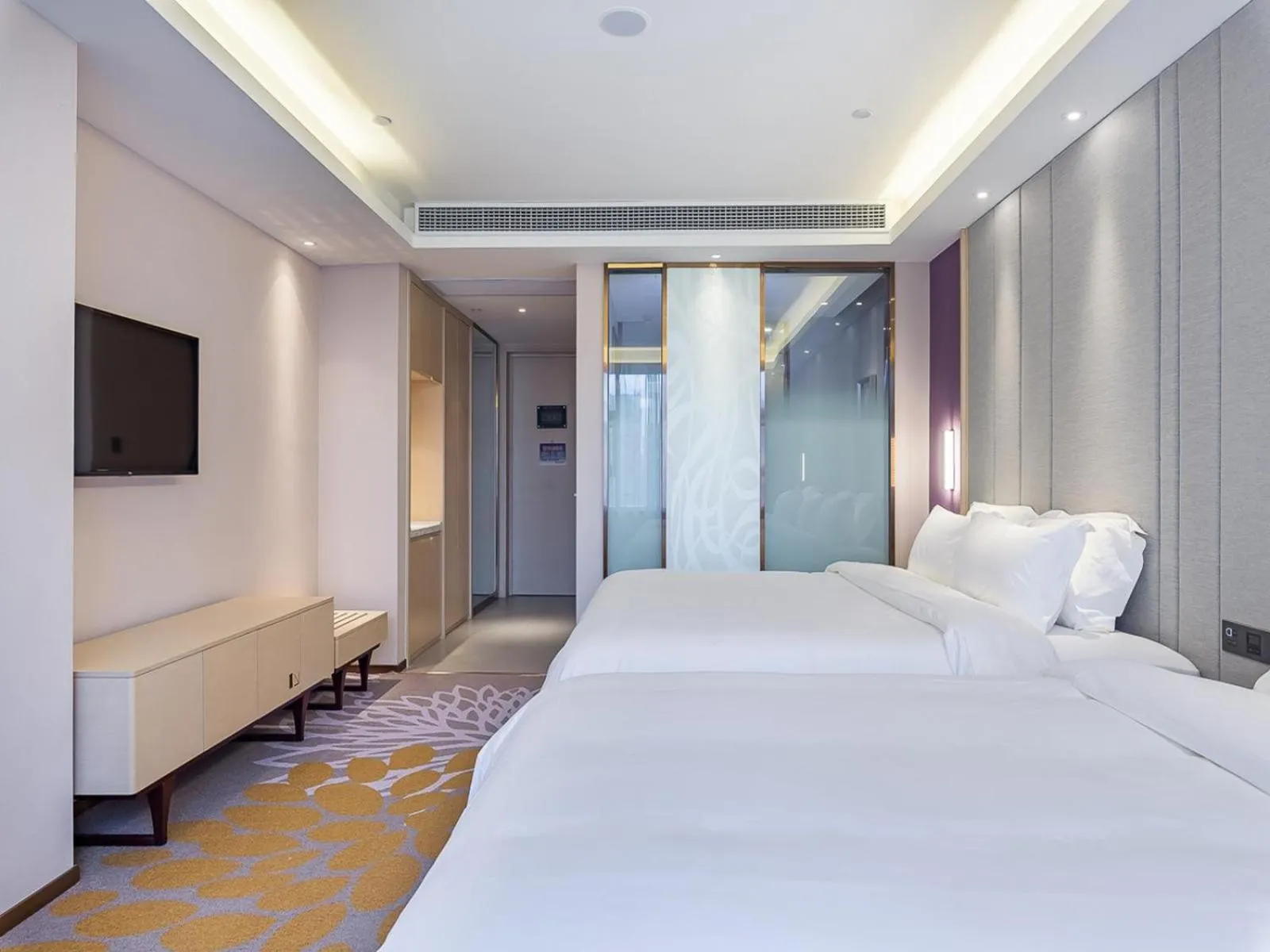 Bed in Lavande Hotel Xuzhou Junsheng Plaza