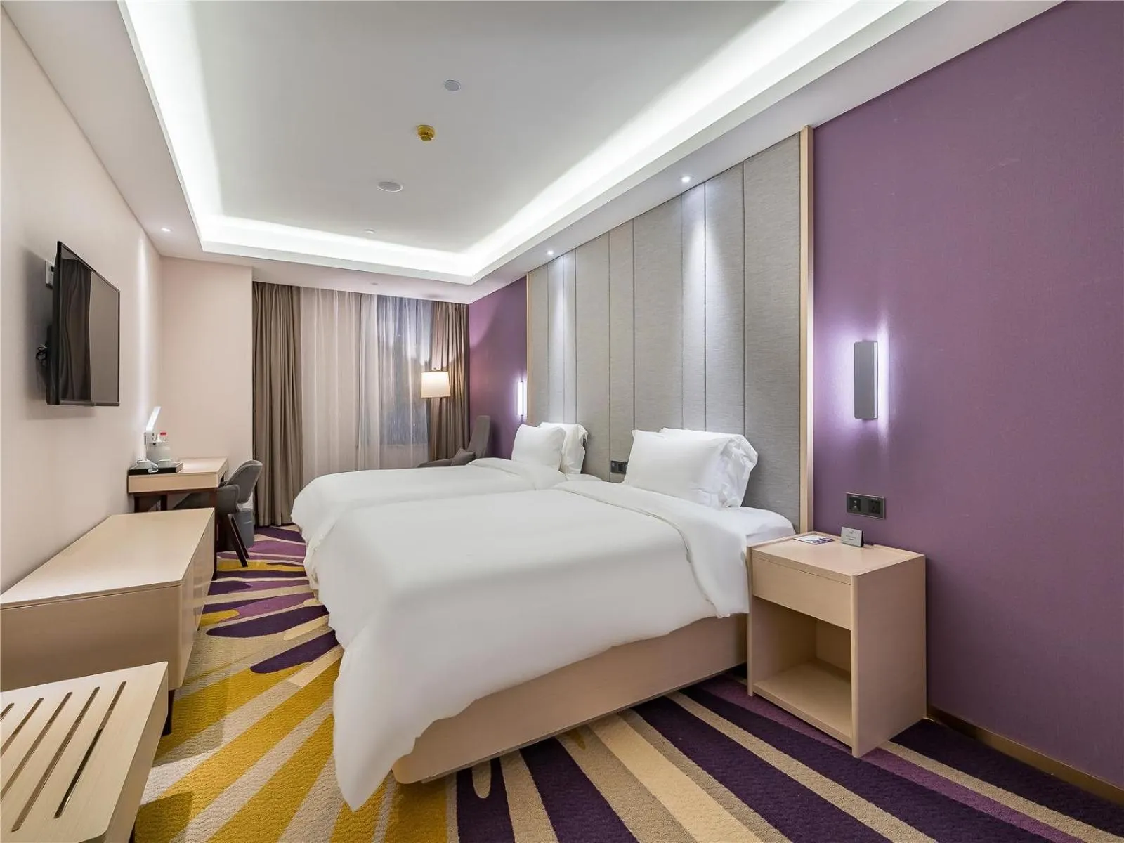 Bed in Lavande Hotel Xuzhou Junsheng Plaza