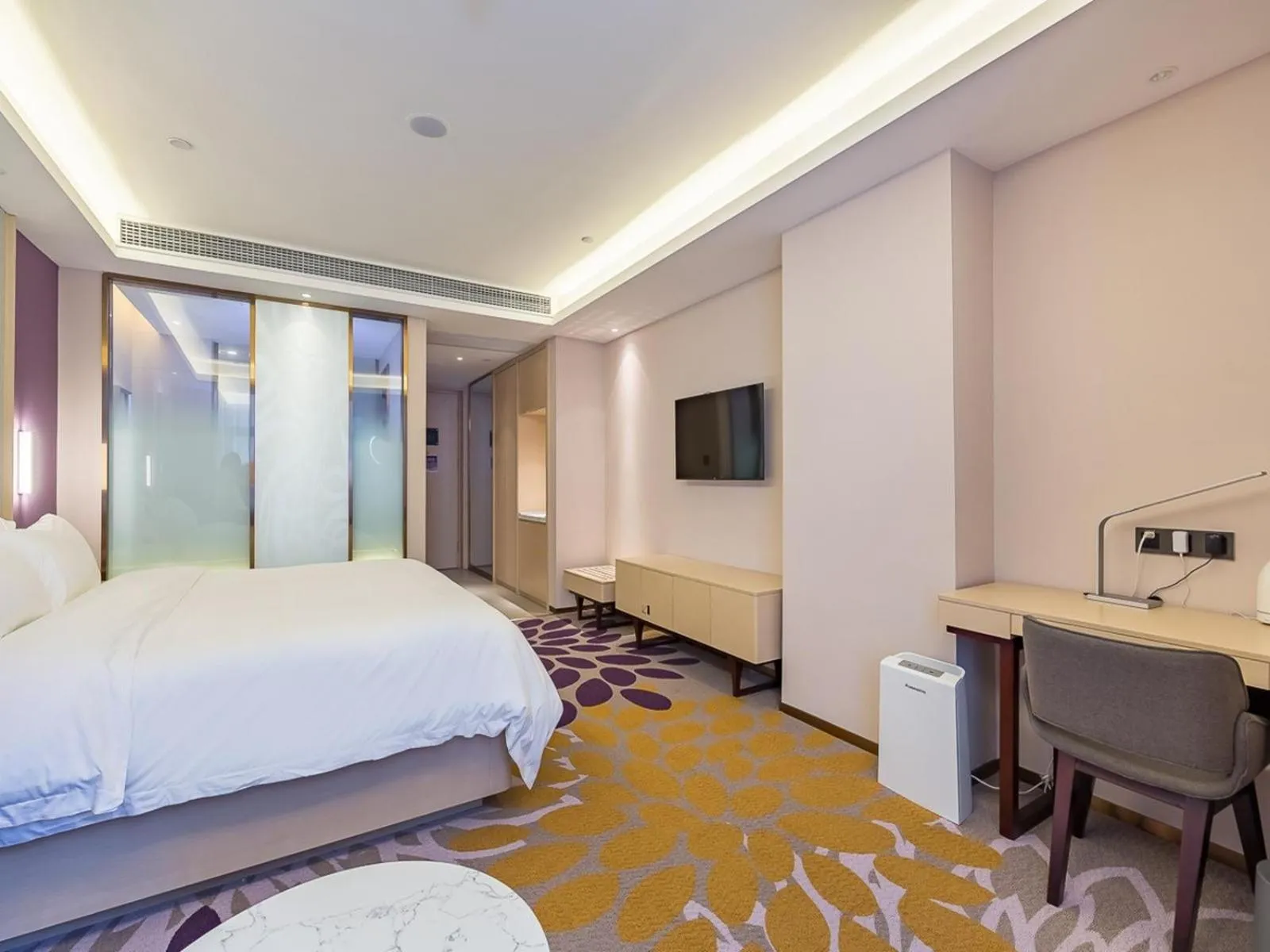 Bed in Lavande Hotel Xuzhou Junsheng Plaza