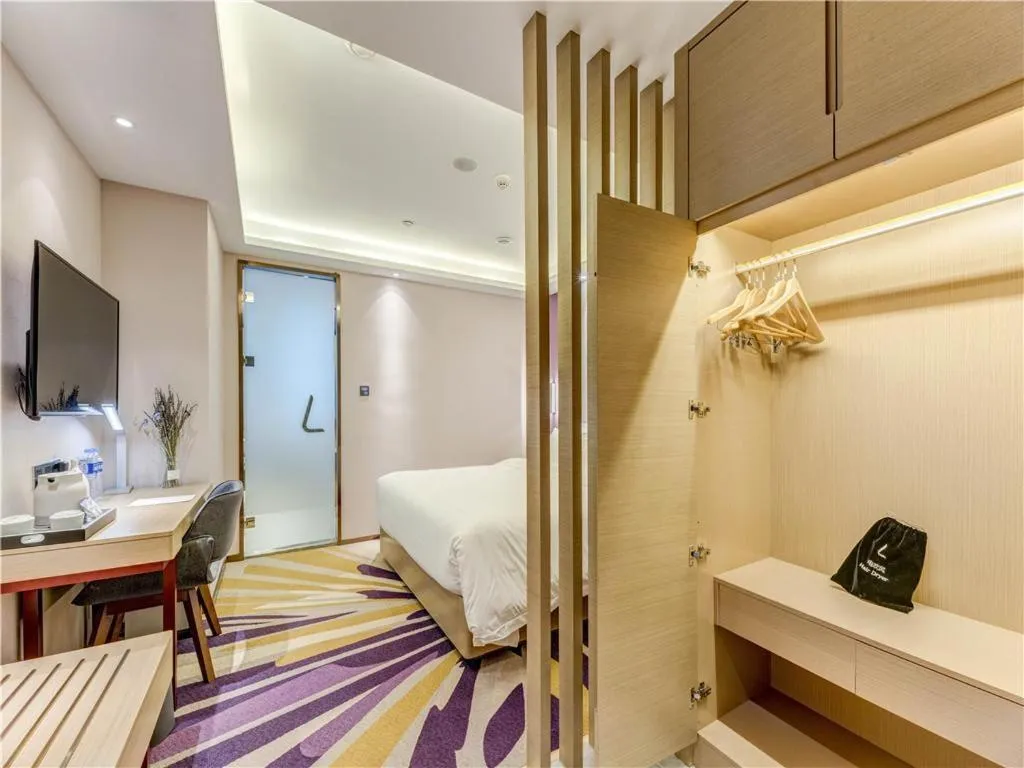 Bed in Lavande Hotel Tangshan Convention and Exhibition Yuanyang City