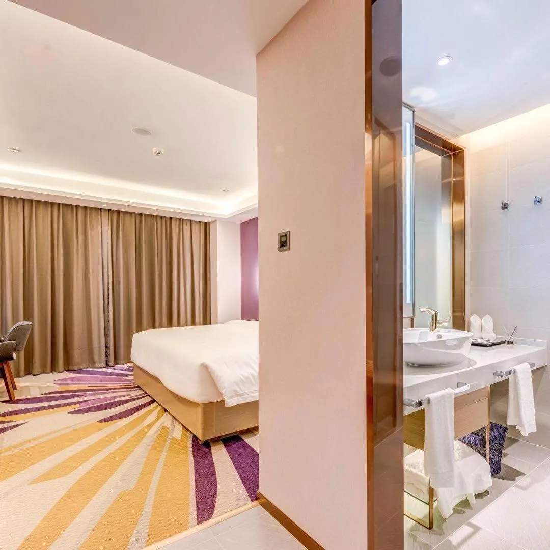 Bed in Lavande Hotel Tangshan Convention and Exhibition Yuanyang City