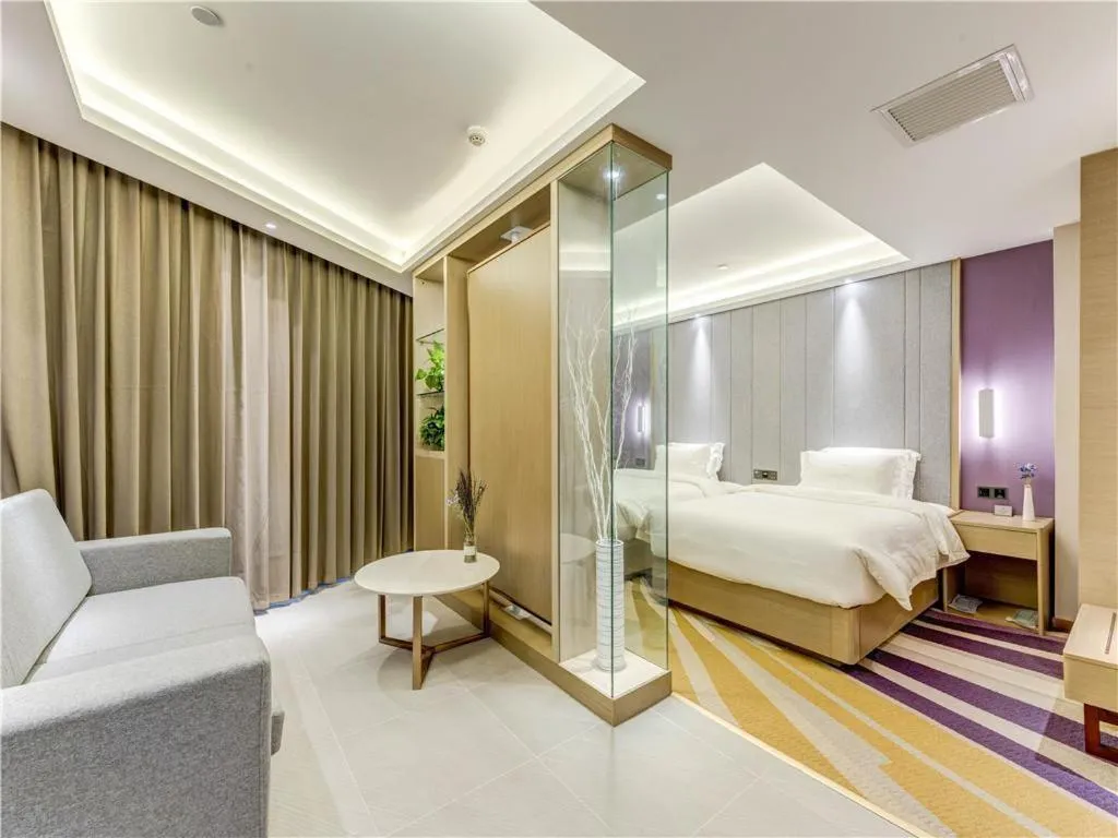 Bed in Lavande Hotel Tangshan Convention and Exhibition Yuanyang City
