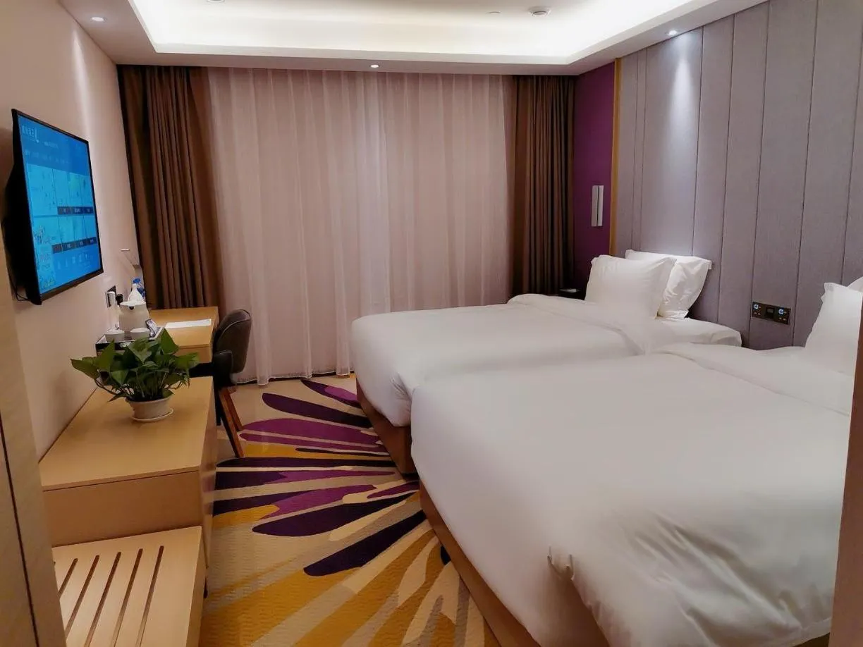 Bed in Lavande Hotel Tangshan Convention and Exhibition Yuanyang City