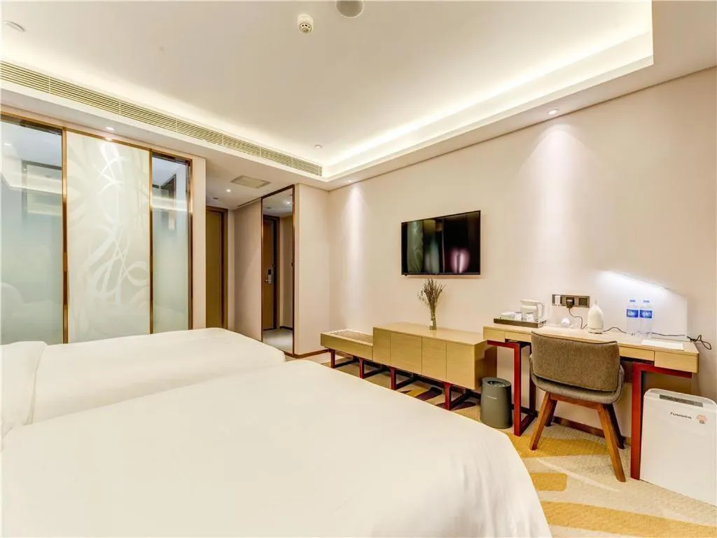 Bed in Lavande Hotel Tangshan Convention and Exhibition Yuanyang City
