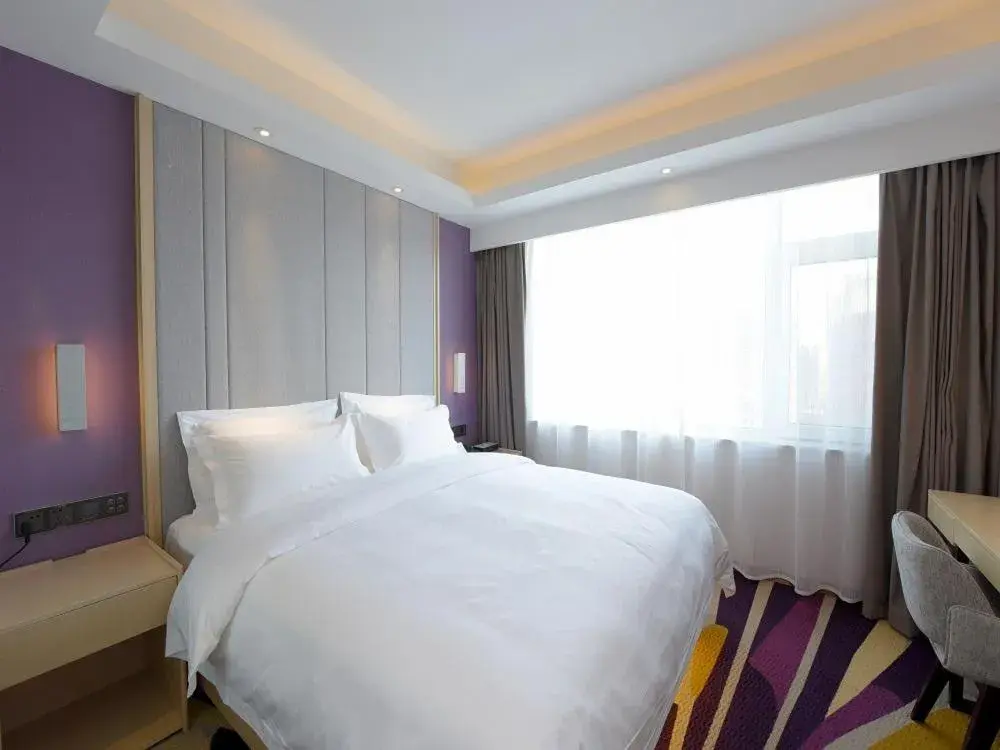 Bed in Lavande Hotel Changchun Hangkong University Fanrong Road Metro Station Bed in Lavande Hotel Changchun Hangkong University Fanrong Road Metro Station