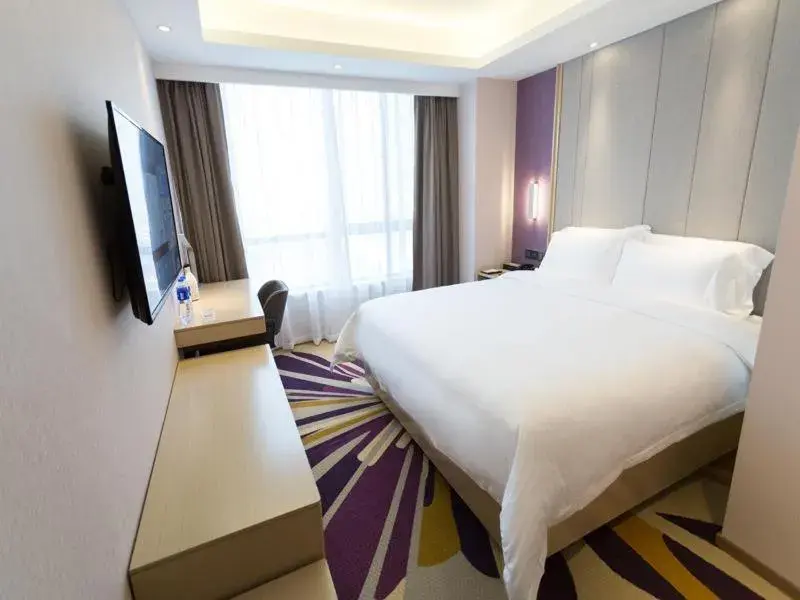 Bed in Lavande Hotel Suqian Yanghe New District Bed in Lavande Hotel Suqian Yanghe New District