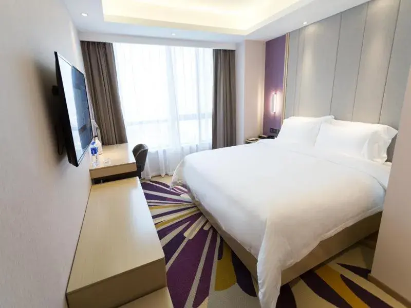 Bed in Lavande Hotel Suqian Yanghe New District Bed in Lavande Hotel Suqian Yanghe New District