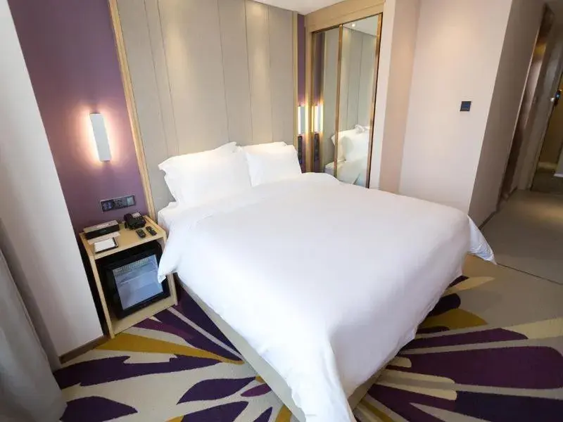 Bed in Lavande Hotel Suqian Yanghe New District Bed in Lavande Hotel Suqian Yanghe New District