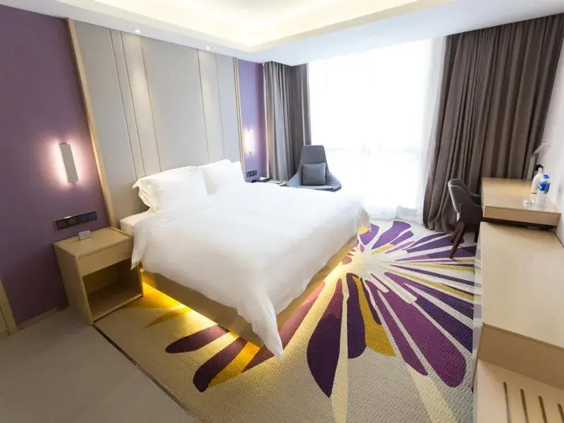 Bed in Lavande Hotel Suqian Yanghe New District Bed in Lavande Hotel Suqian Yanghe New District