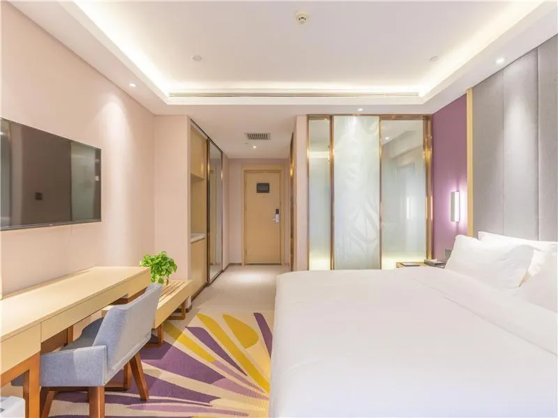 Bed in Lavande Hotel Langfang Dacheng Xinda Xintiandi Plaza