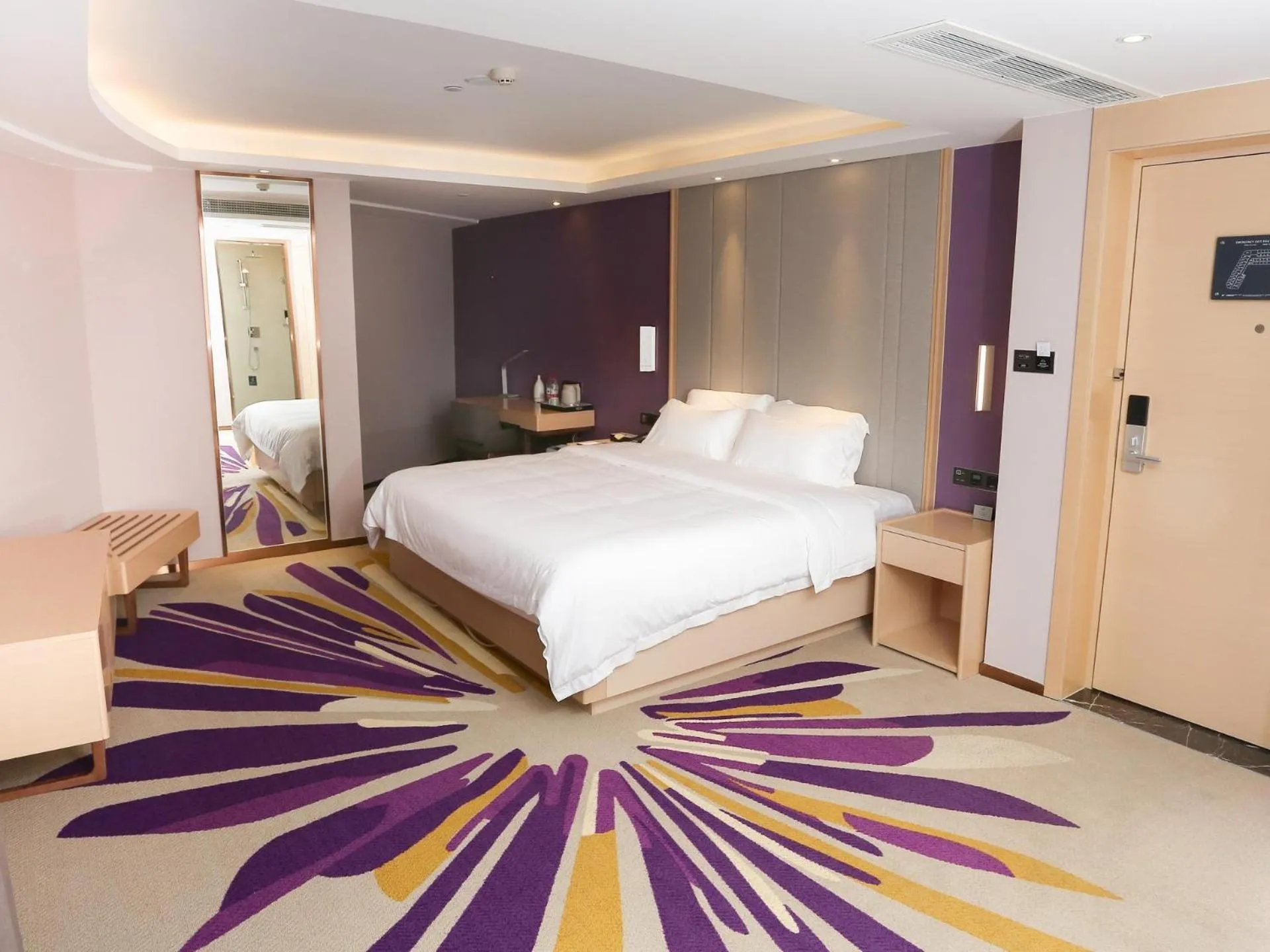 Bed in Lavande Hotel Zhoushan Putuo