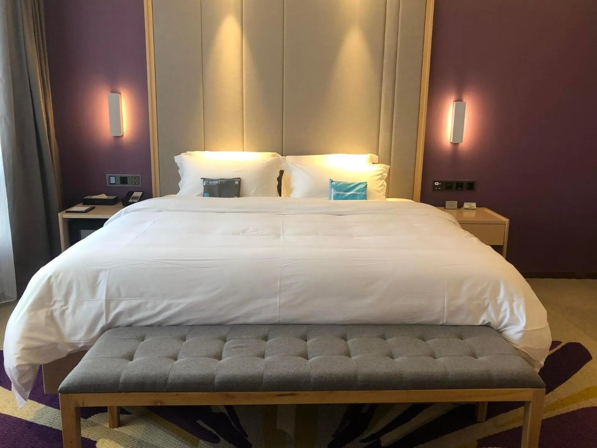 Bed in Lavande Hotel Zhoushan Putuo
