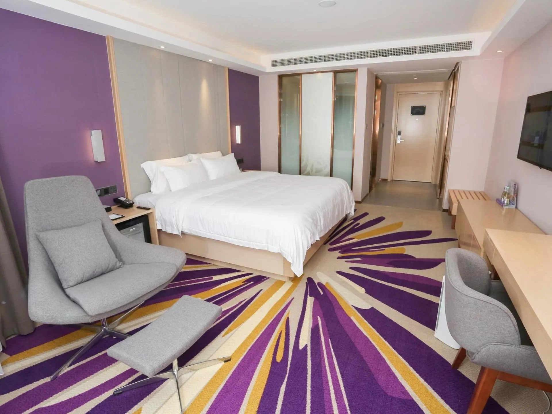 Bed in Lavande Hotel Zhoushan Putuo