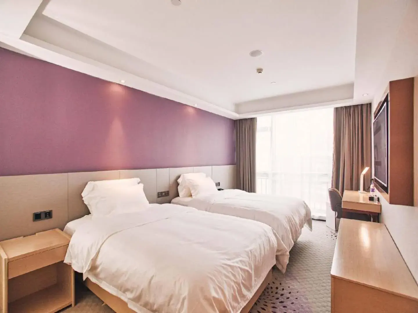 Bed in Lavande Hotel Ningbo Railway Station North Square Bed in Lavande Hotel Ningbo Railway Station North Square