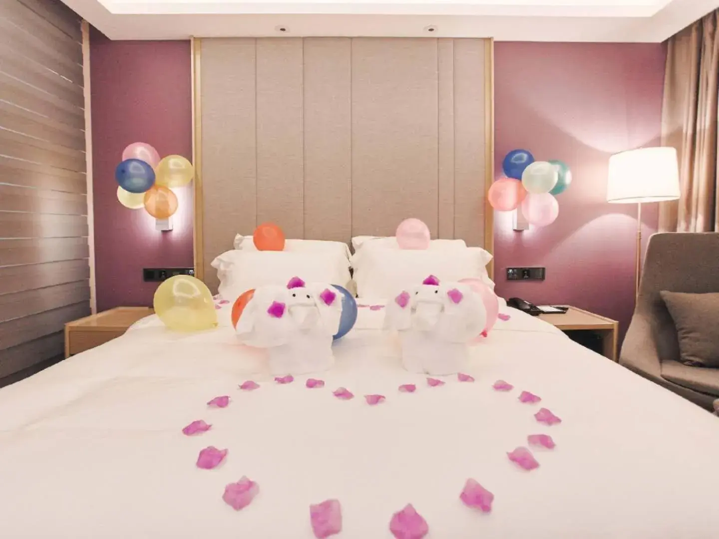 Bed in Lavande Hotel Ningbo Railway Station North Square Bed in Lavande Hotel Ningbo Railway Station North Square