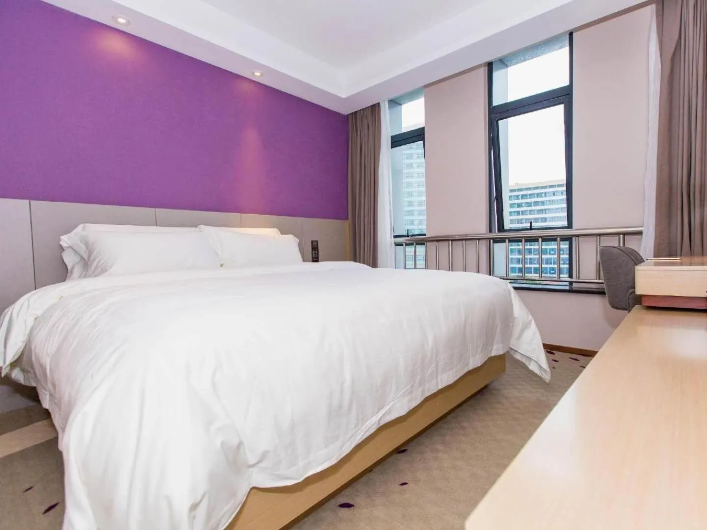 Bed in Lavande Hotel Ningbo Railway Station North Square