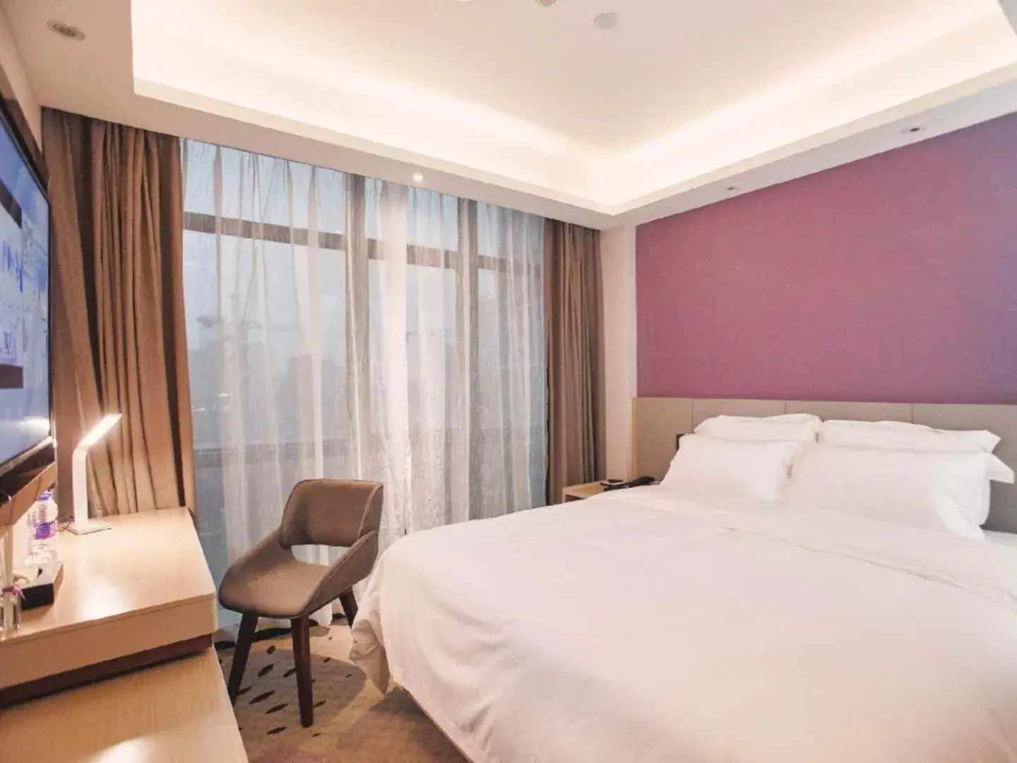 Bed in Lavande Hotel Ningbo Railway Station North Square Bed in Lavande Hotel Ningbo Railway Station North Square